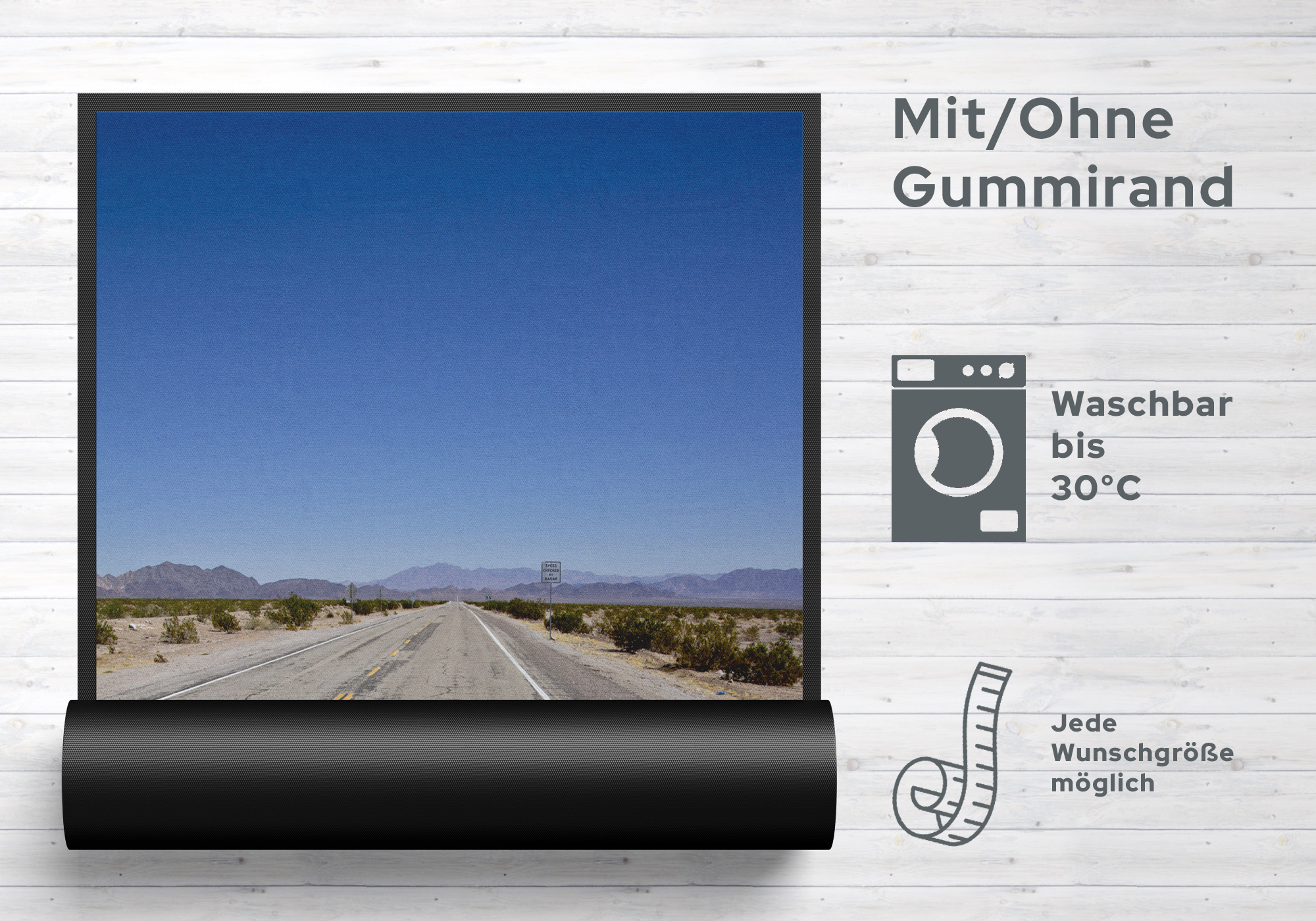 Fussmatte Route 66 10017