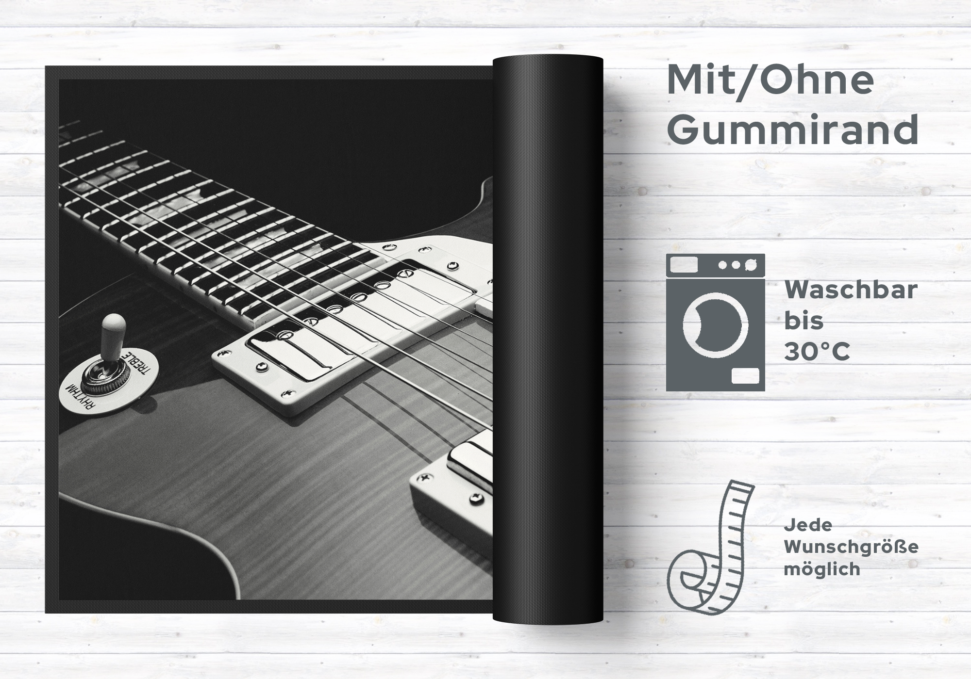 Fussmatte E-Gitarre 10018