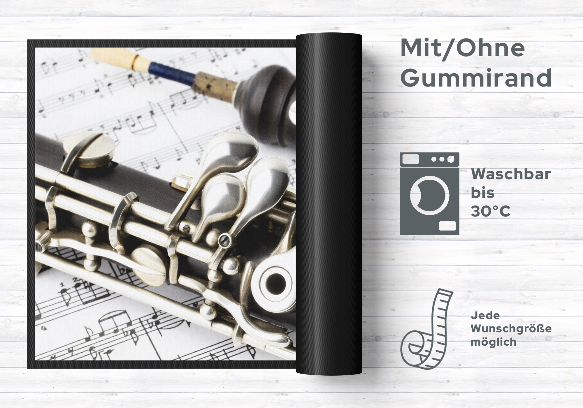 Fussmatte Klarinette 10030