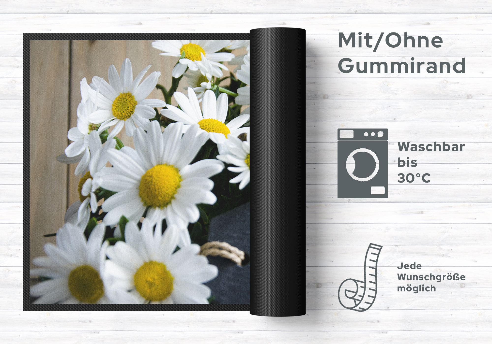 Fussmatte Herzlich Willkommen 10081