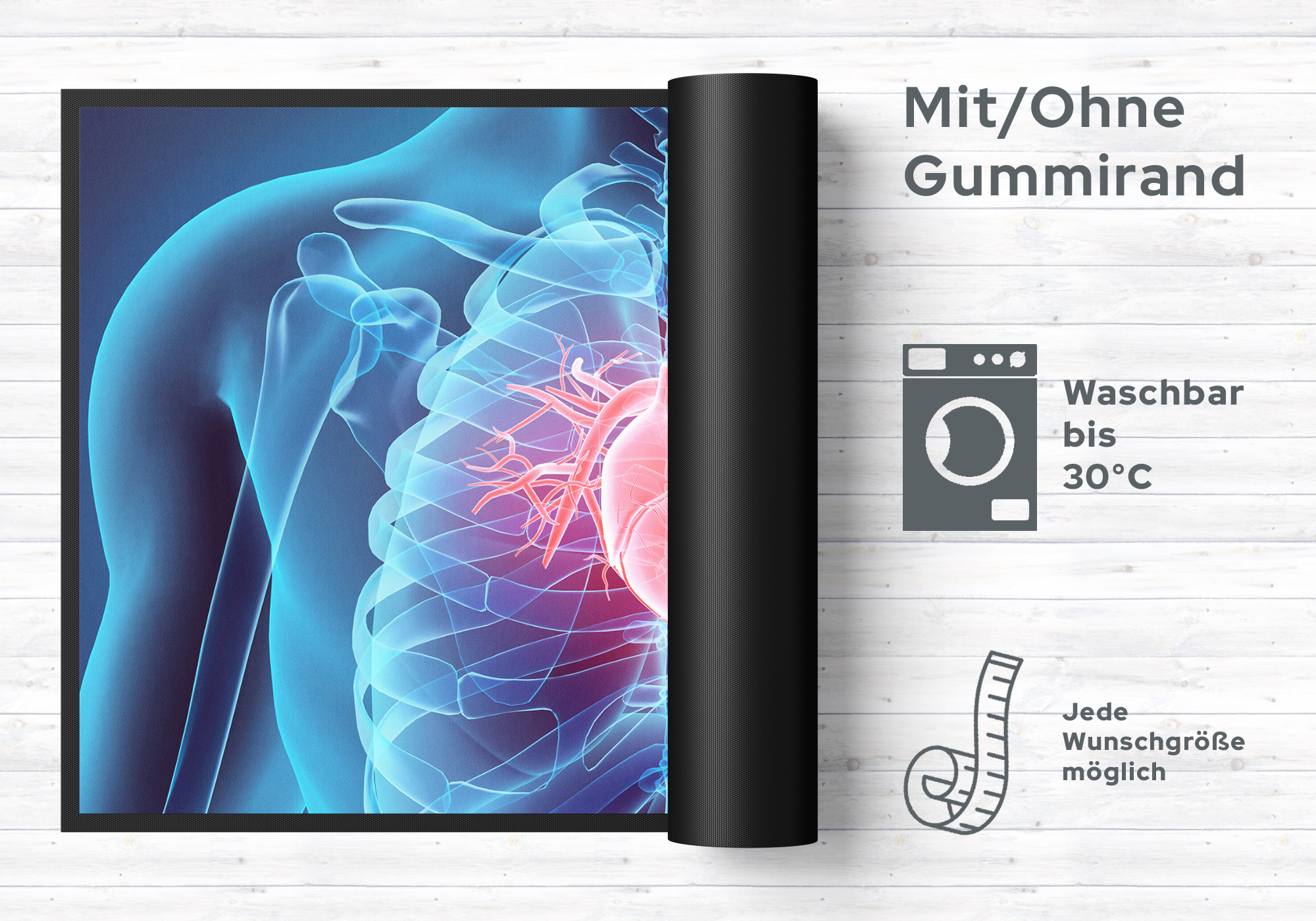 Fussmatte Arzt 10092