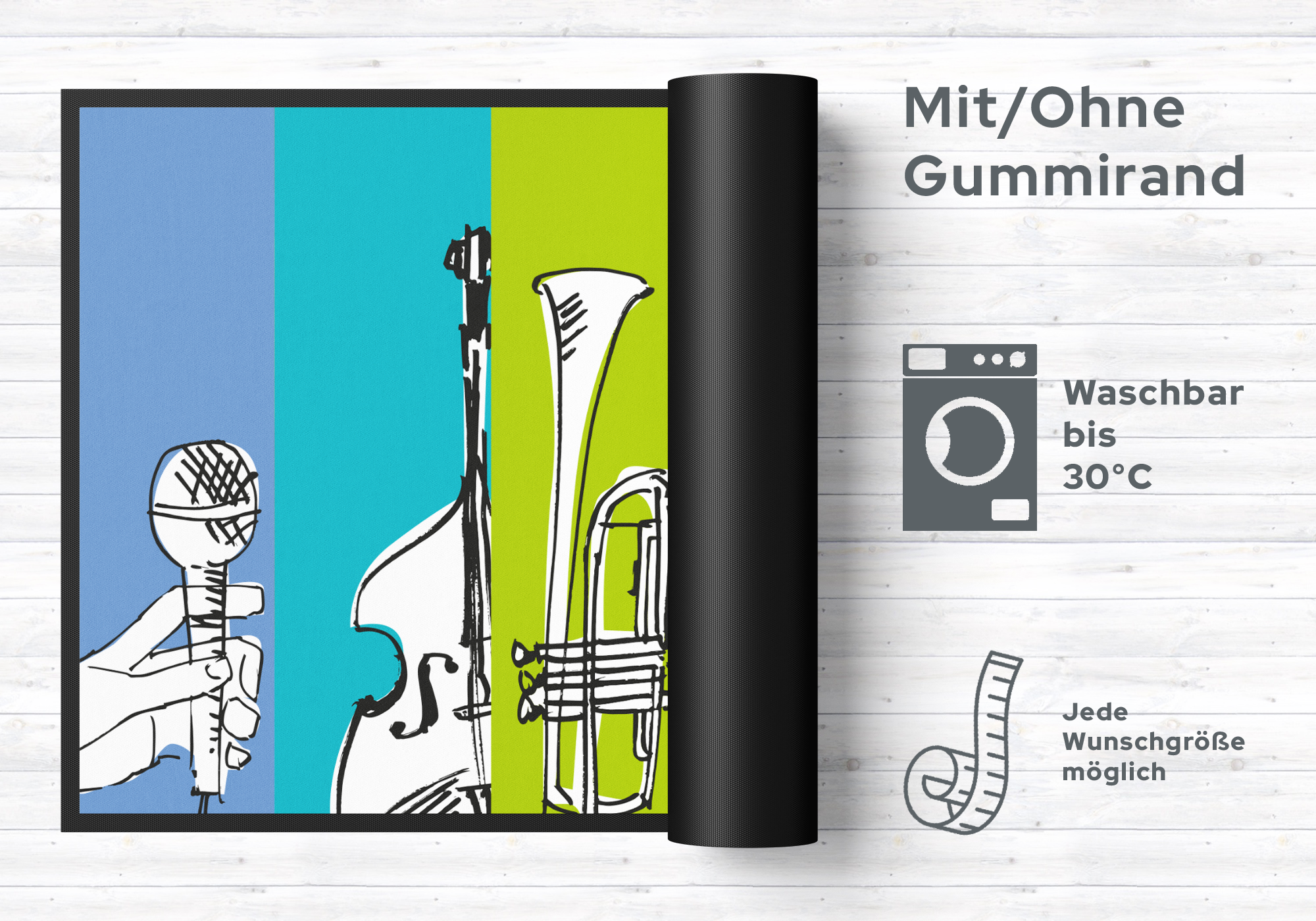 Fussmatte Instrumente 10098