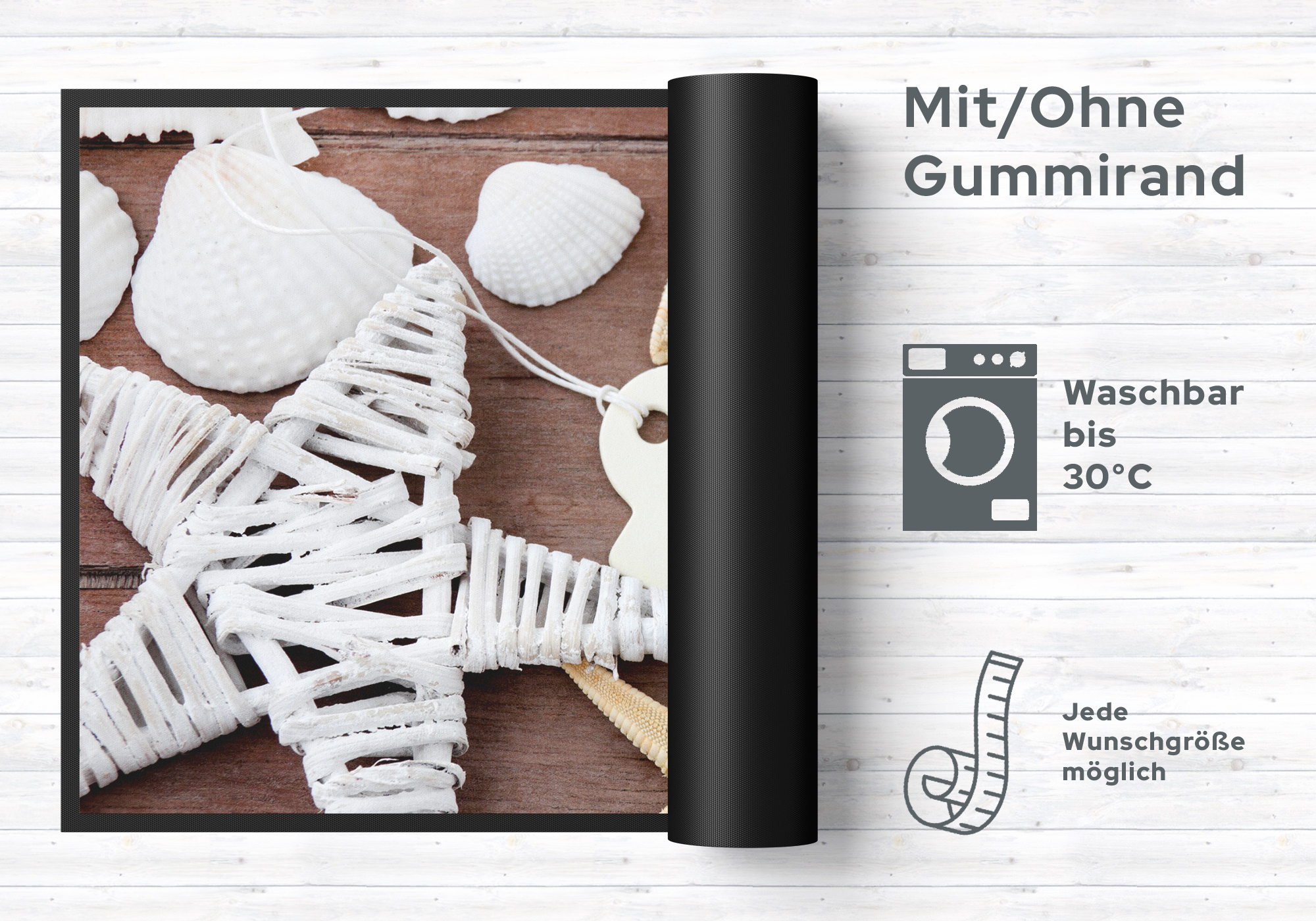 Fussmatte Willkommen 10103