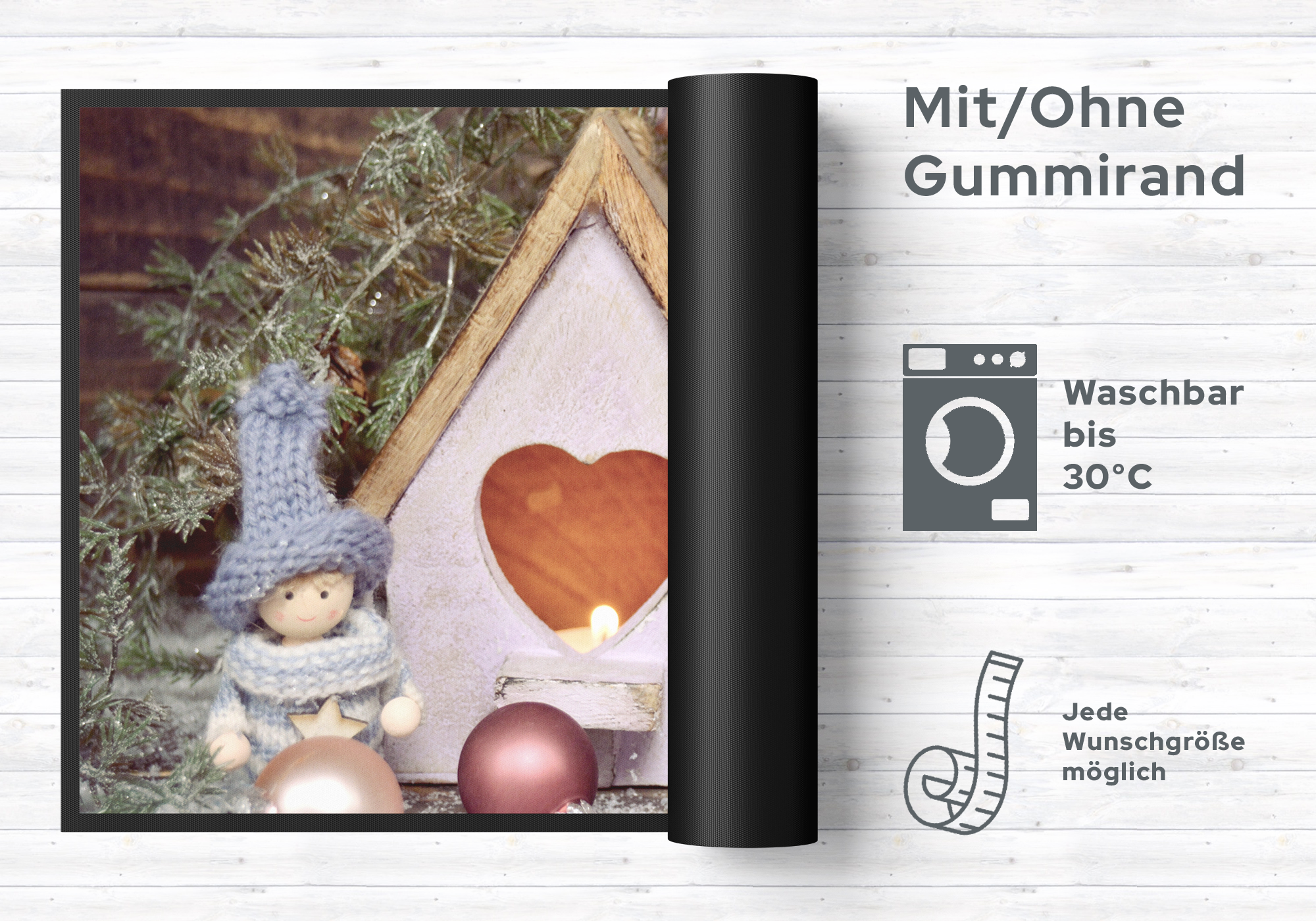 Fussmatte Weihnachten 10110