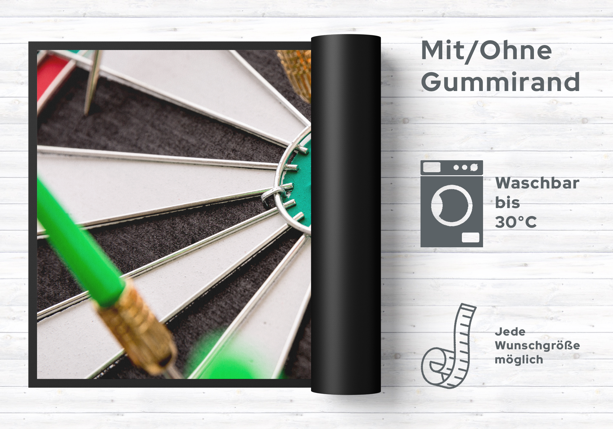 Fussmatte Welcome Darts 10111