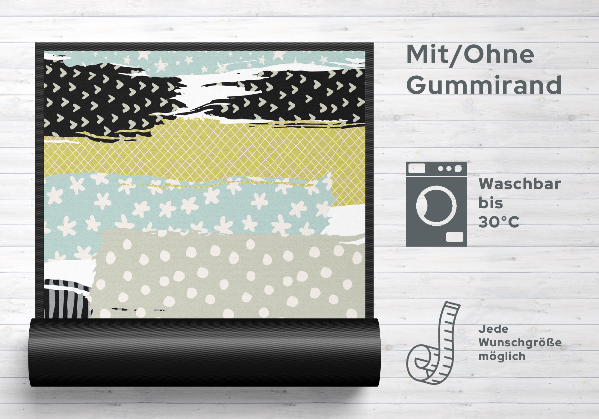 Teppich Patchwork 10113