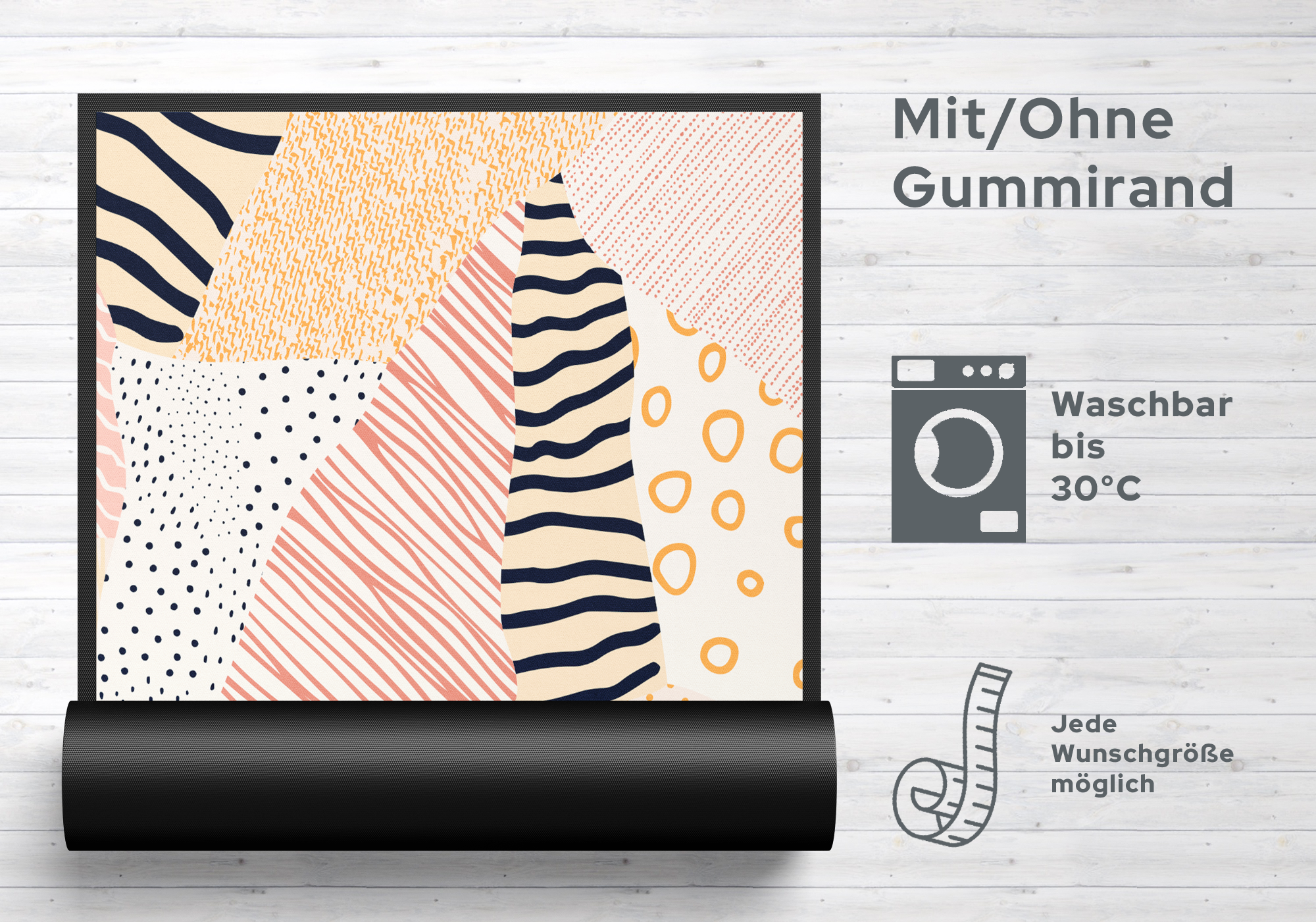 Teppich Patchwork 10114