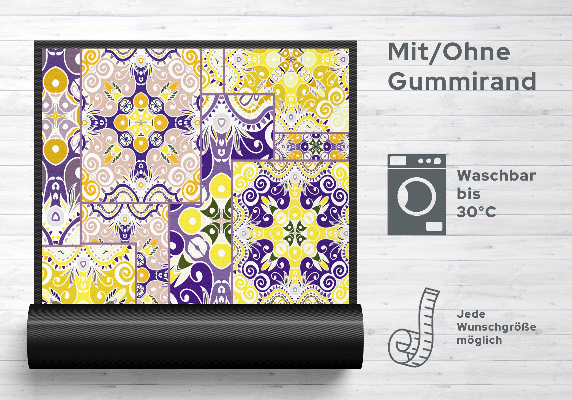 Teppich Patchwork 10116