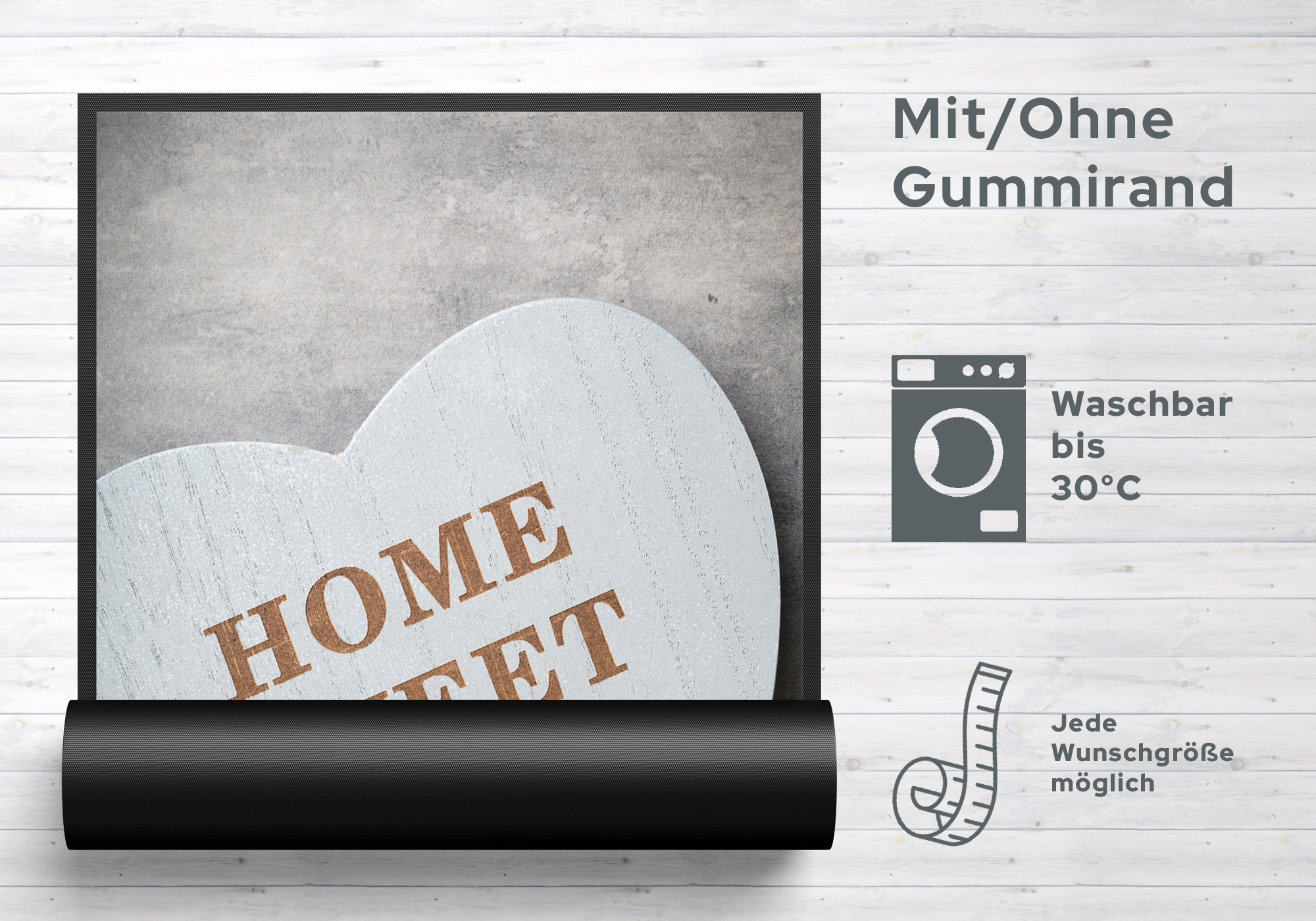 Fussmatte Home Sweet Home 10127