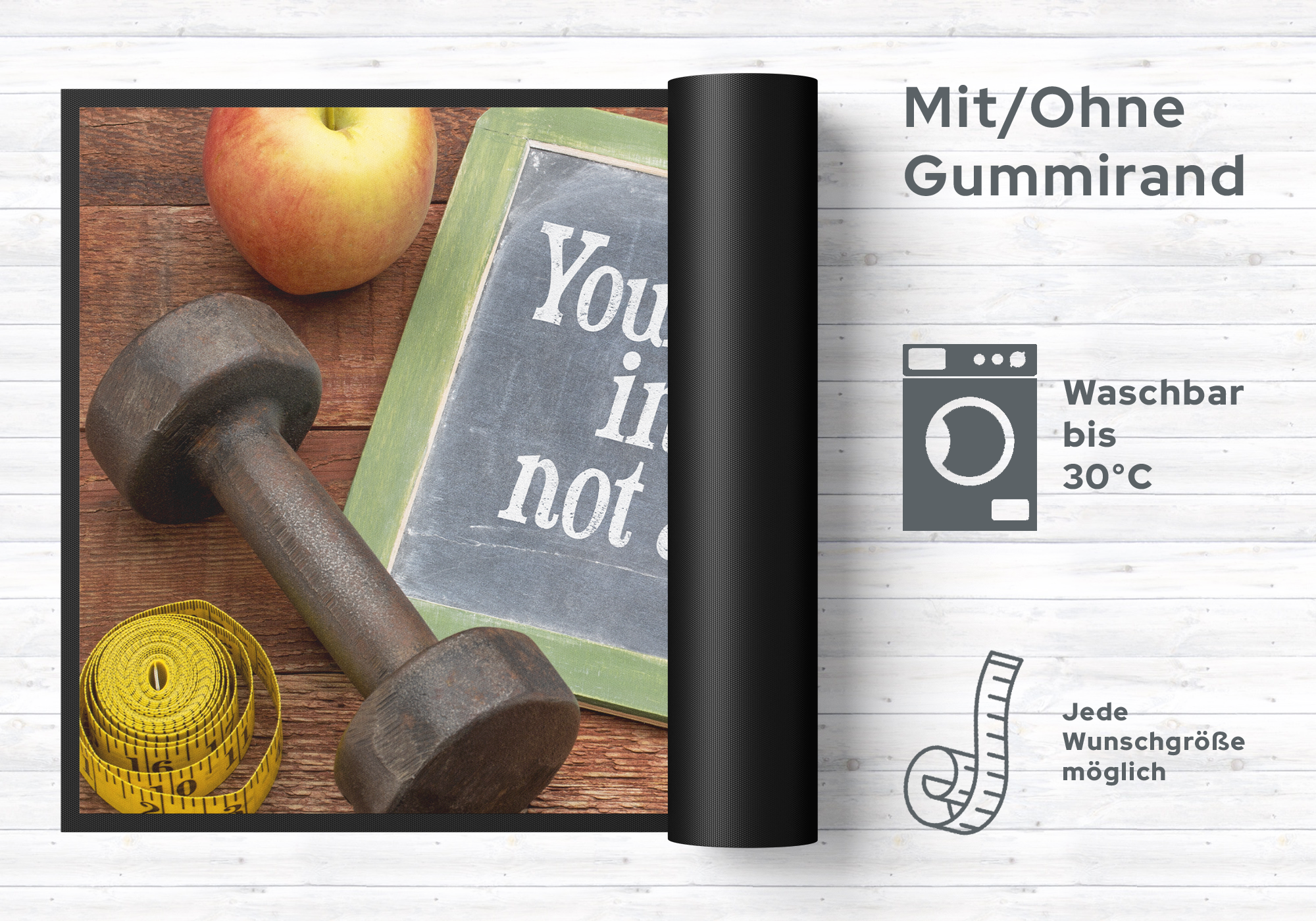 Fussmatte Healthy Lifestyle 10133