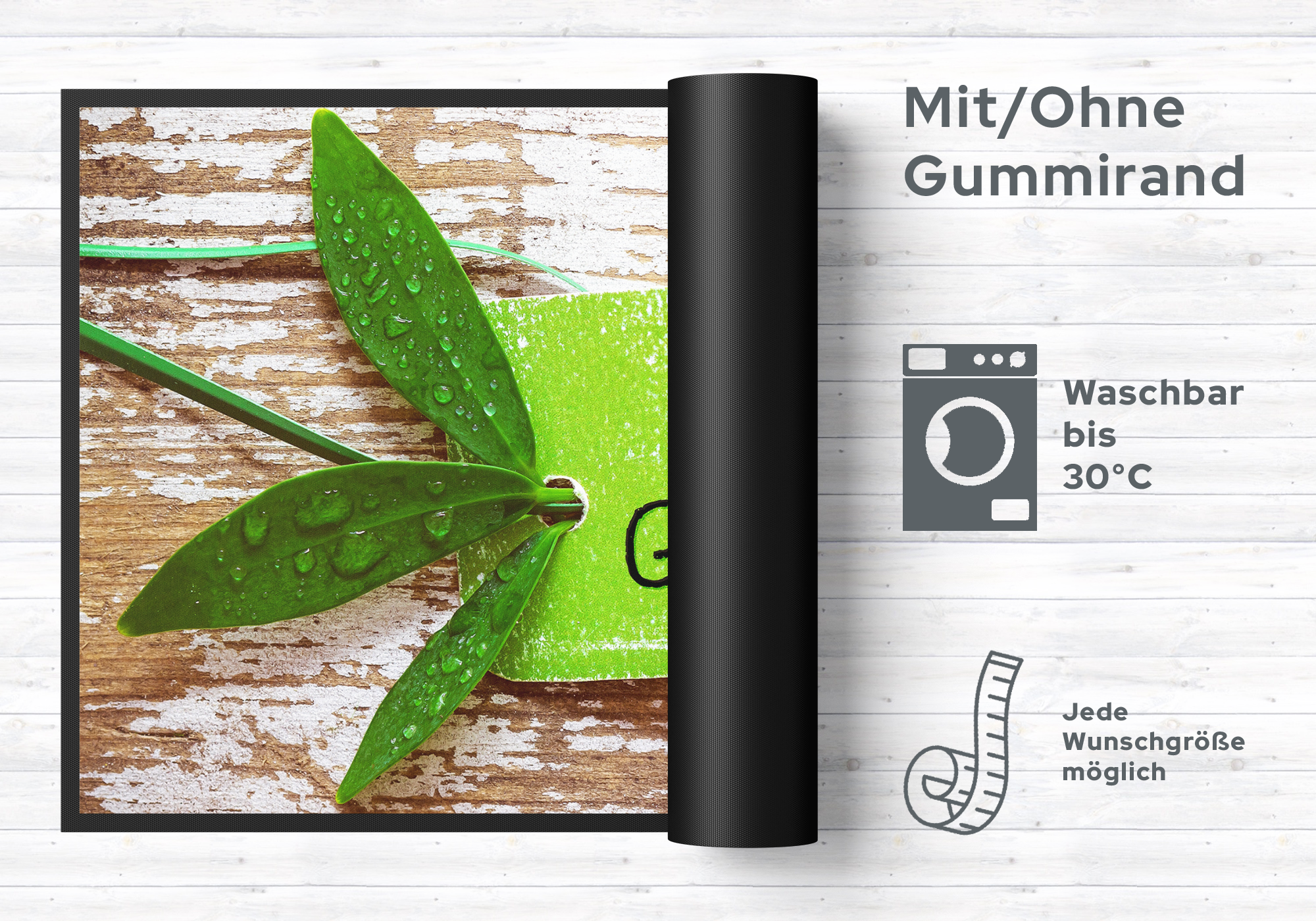 Fussmatte  Zeit für Gesundheit 10141