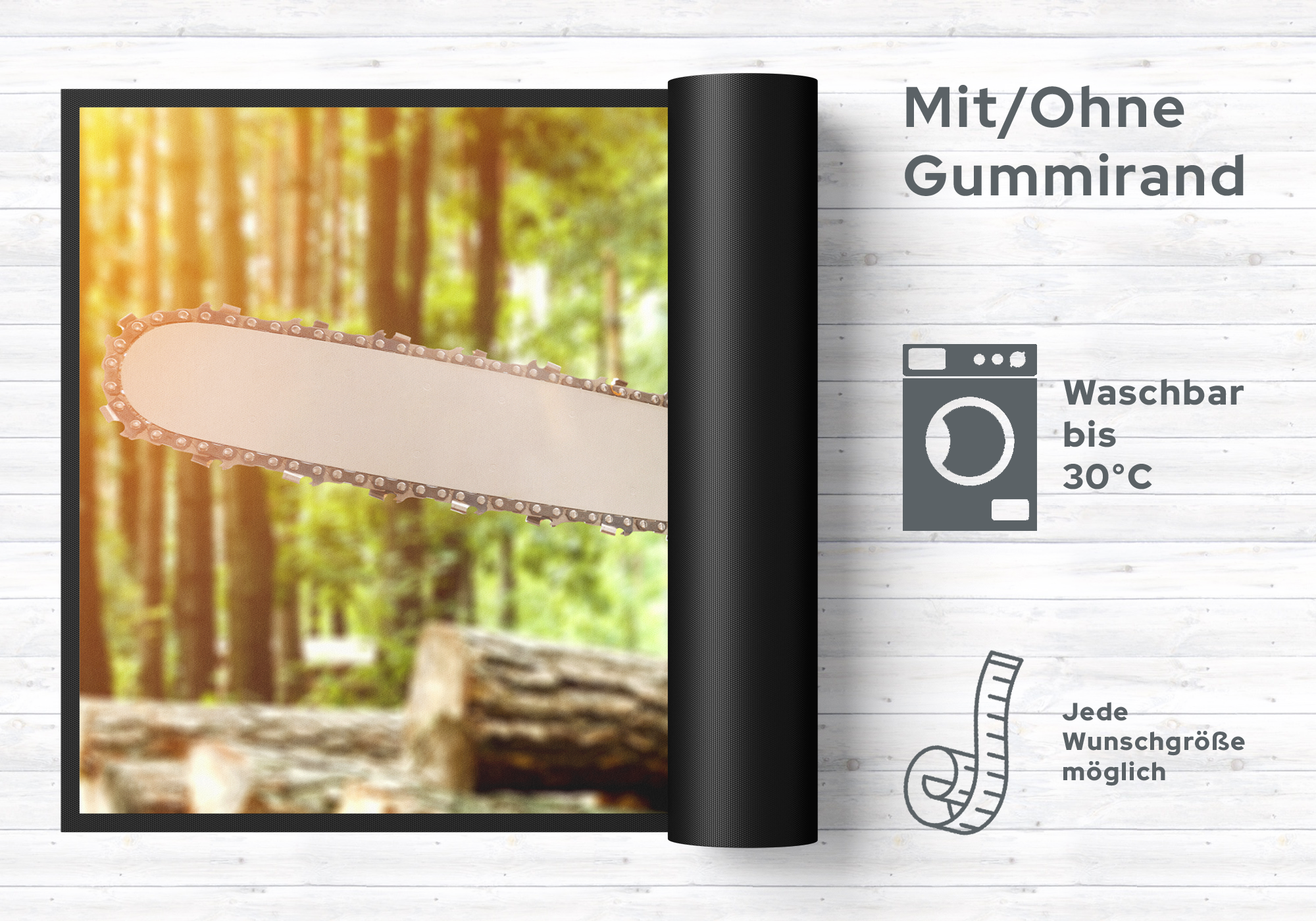 Fussmatte Motorsäge 10146