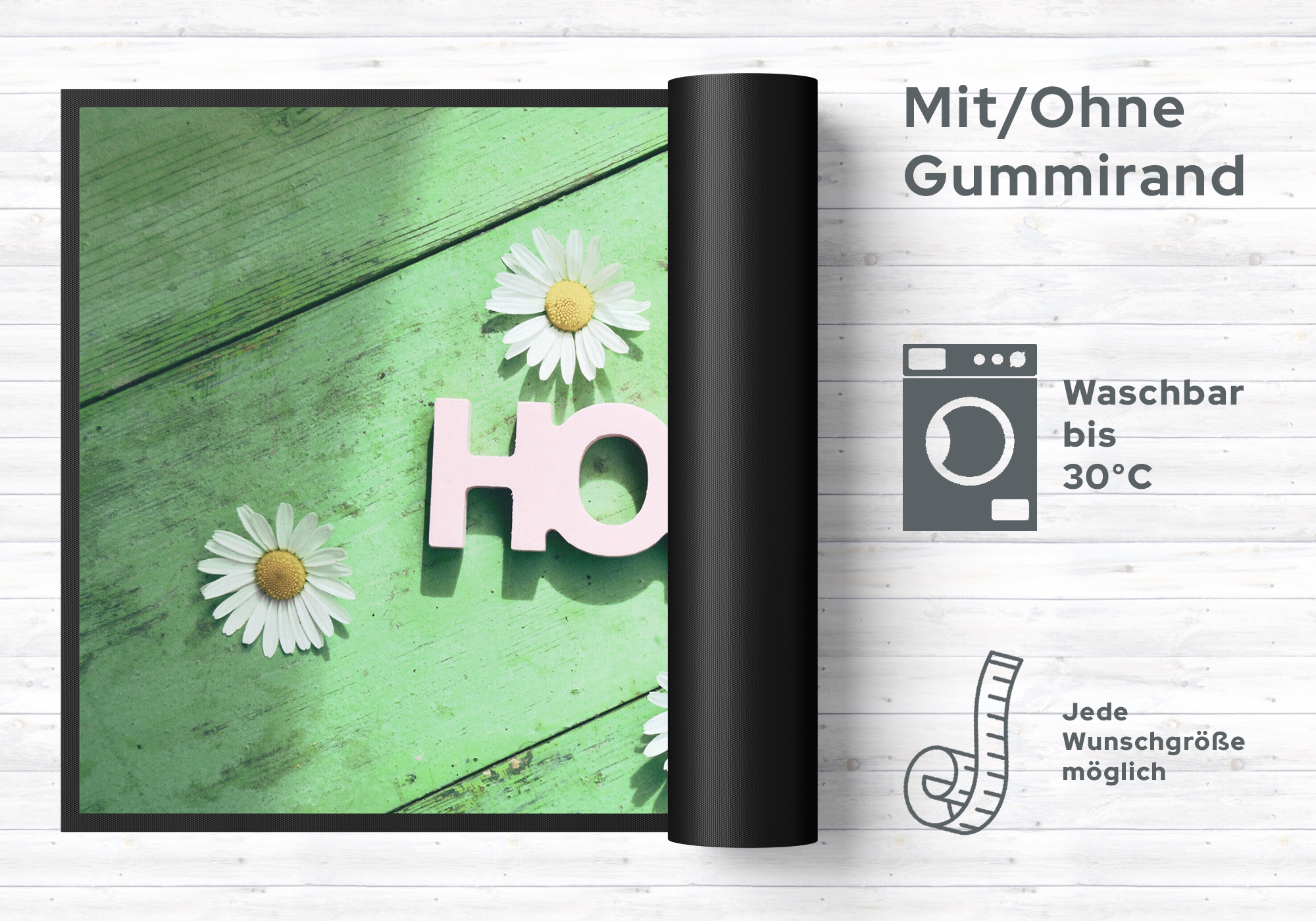 Fussmatte Home Glück 10150