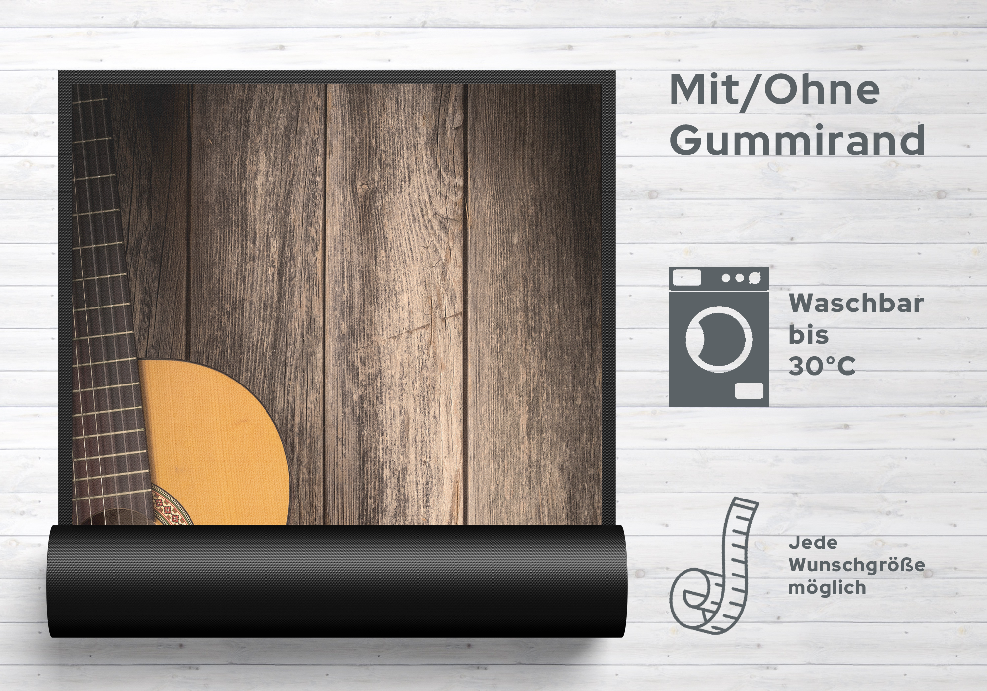 Fussmatte Gitarre 10163
