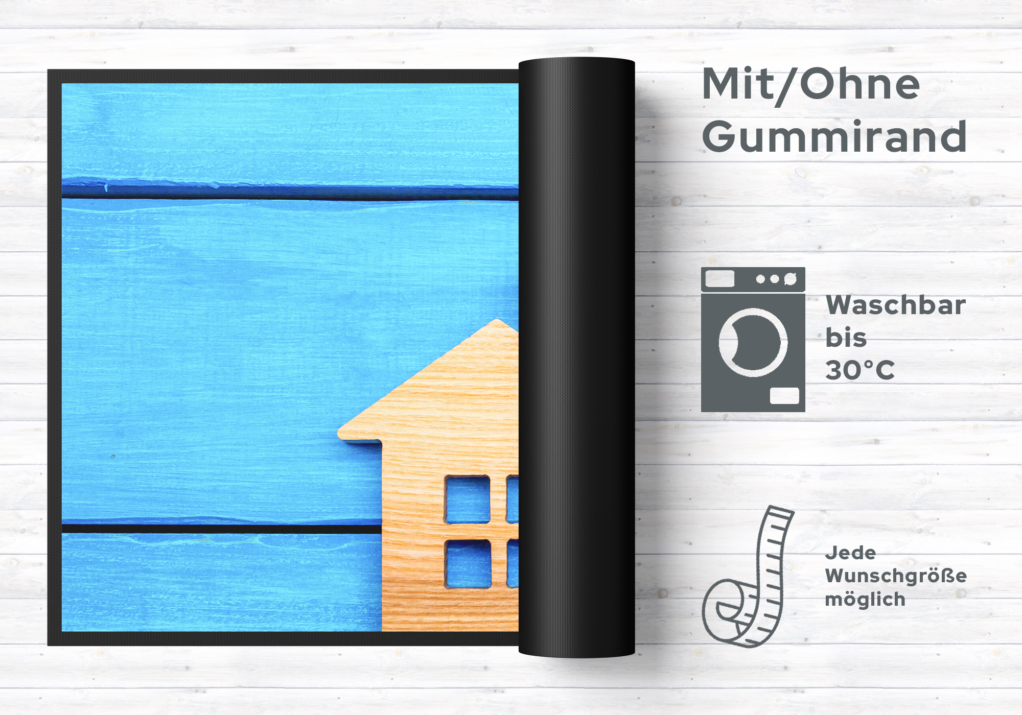 Fussmatte Haus 10164