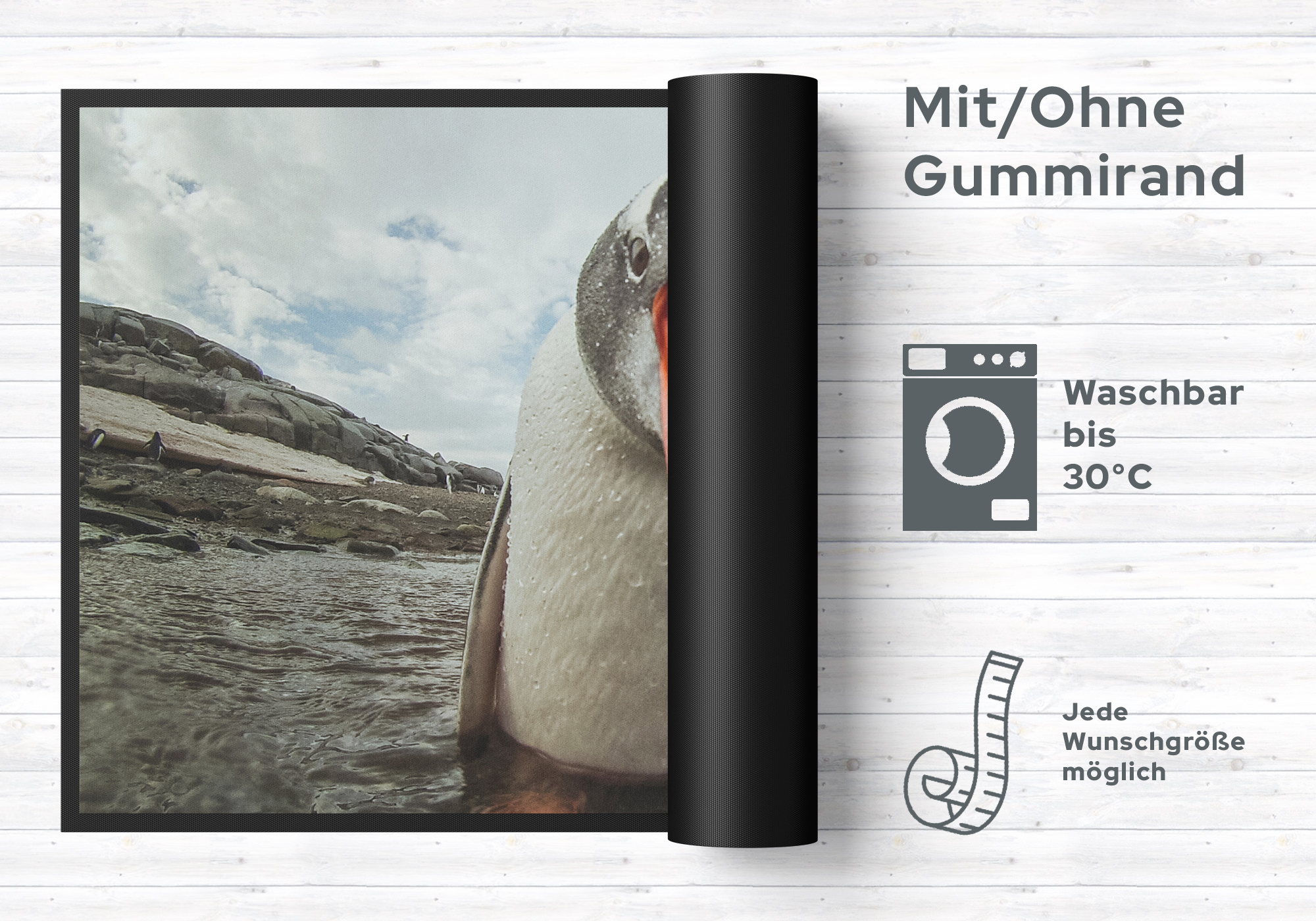 Fussmatte Pinguin 10169