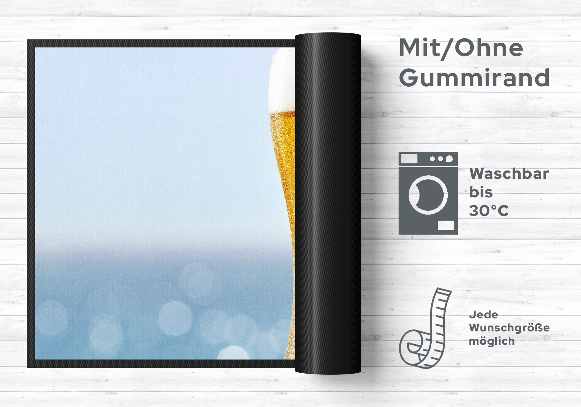 Fussmatte Bier 10175