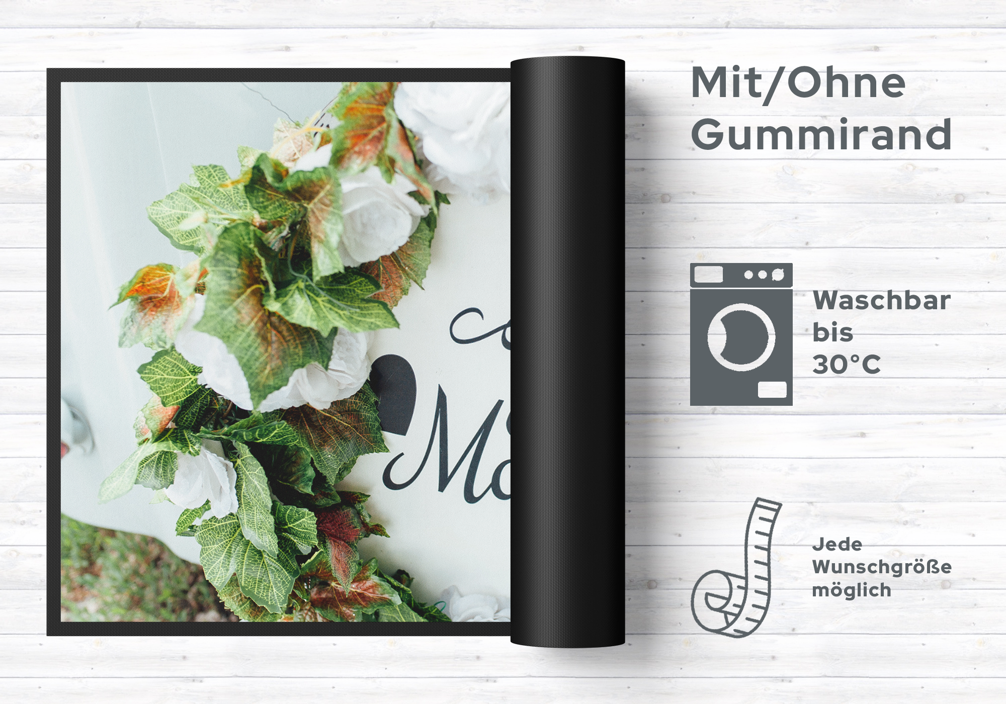 Fussmatte Just Married 10176