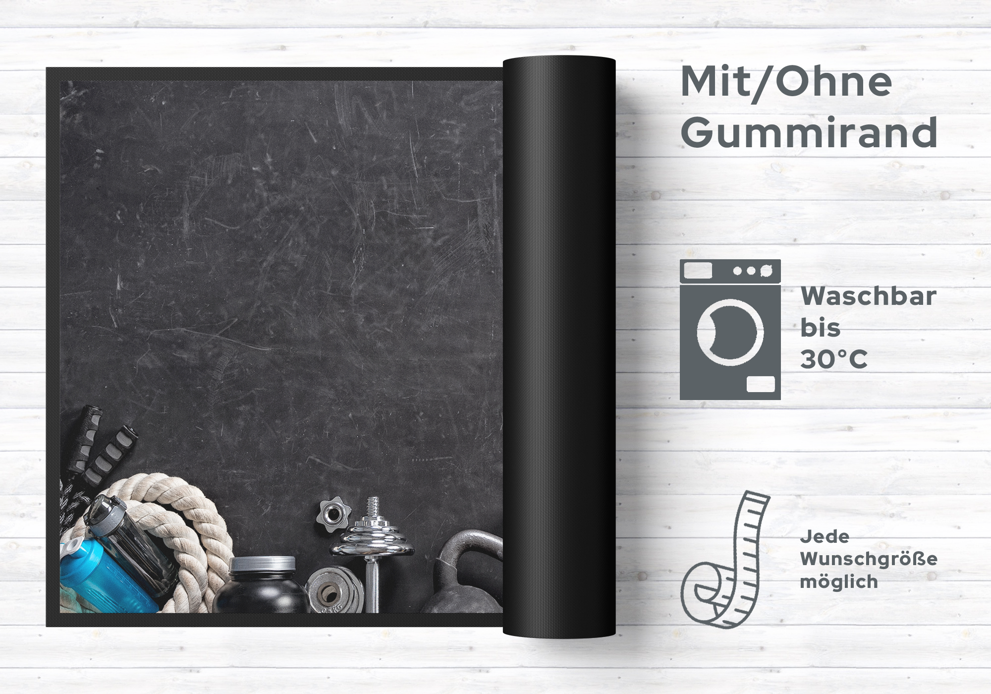 Fussmatte Fitnessstudio 10193