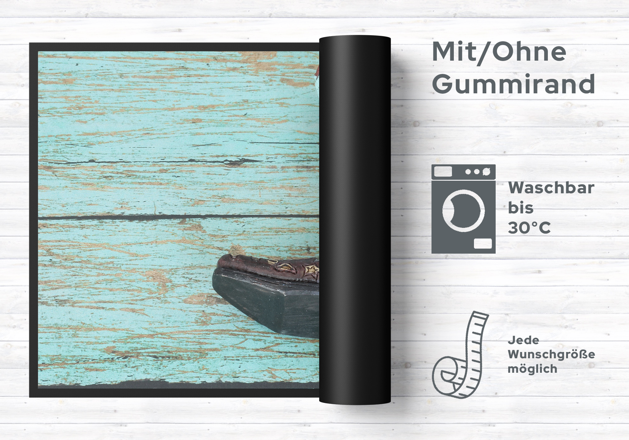 Fussmatte Cowboy 10207