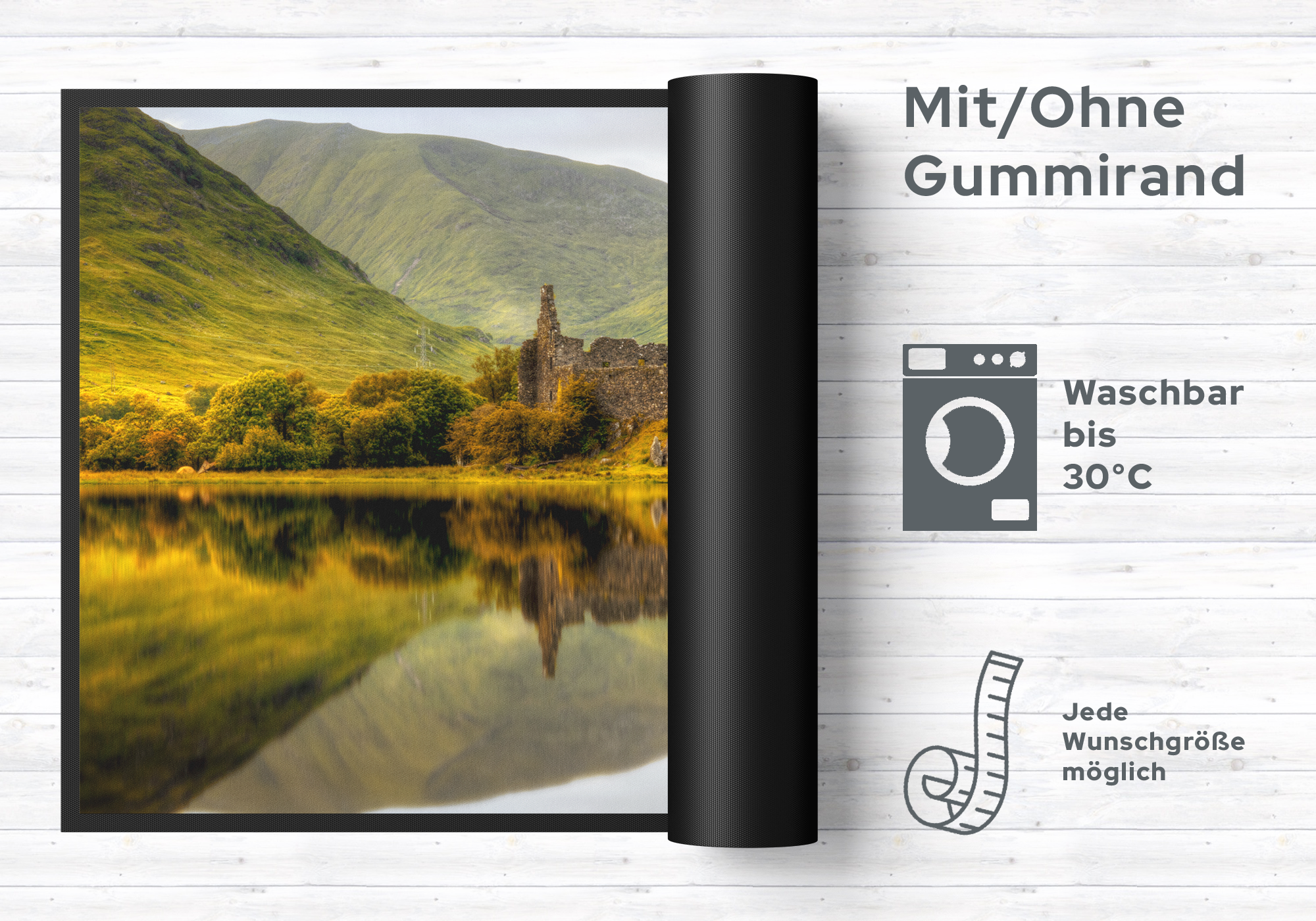 Fussmatte Schottland 10222