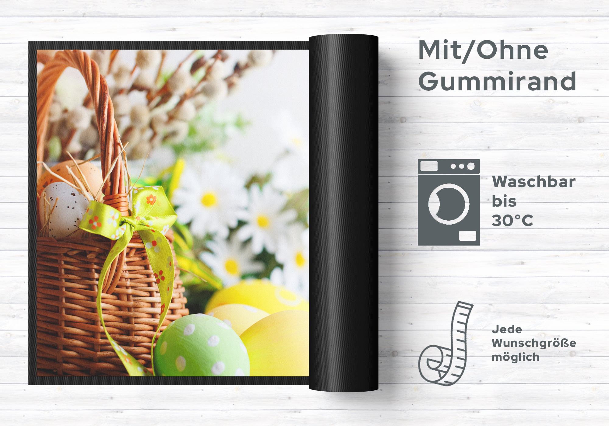 Fussmatte Ostern 10229