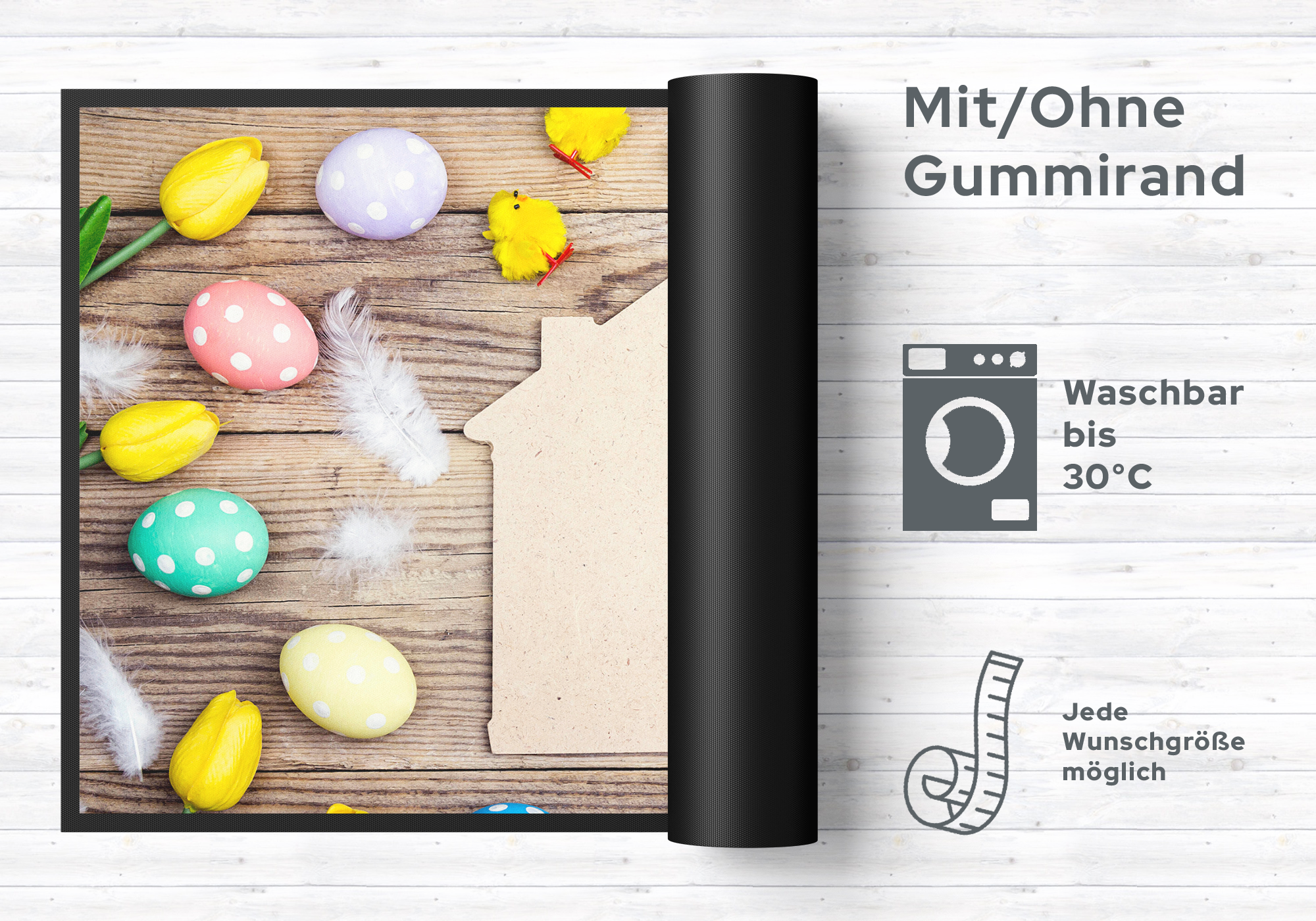 Fussmatte Ostern 10231