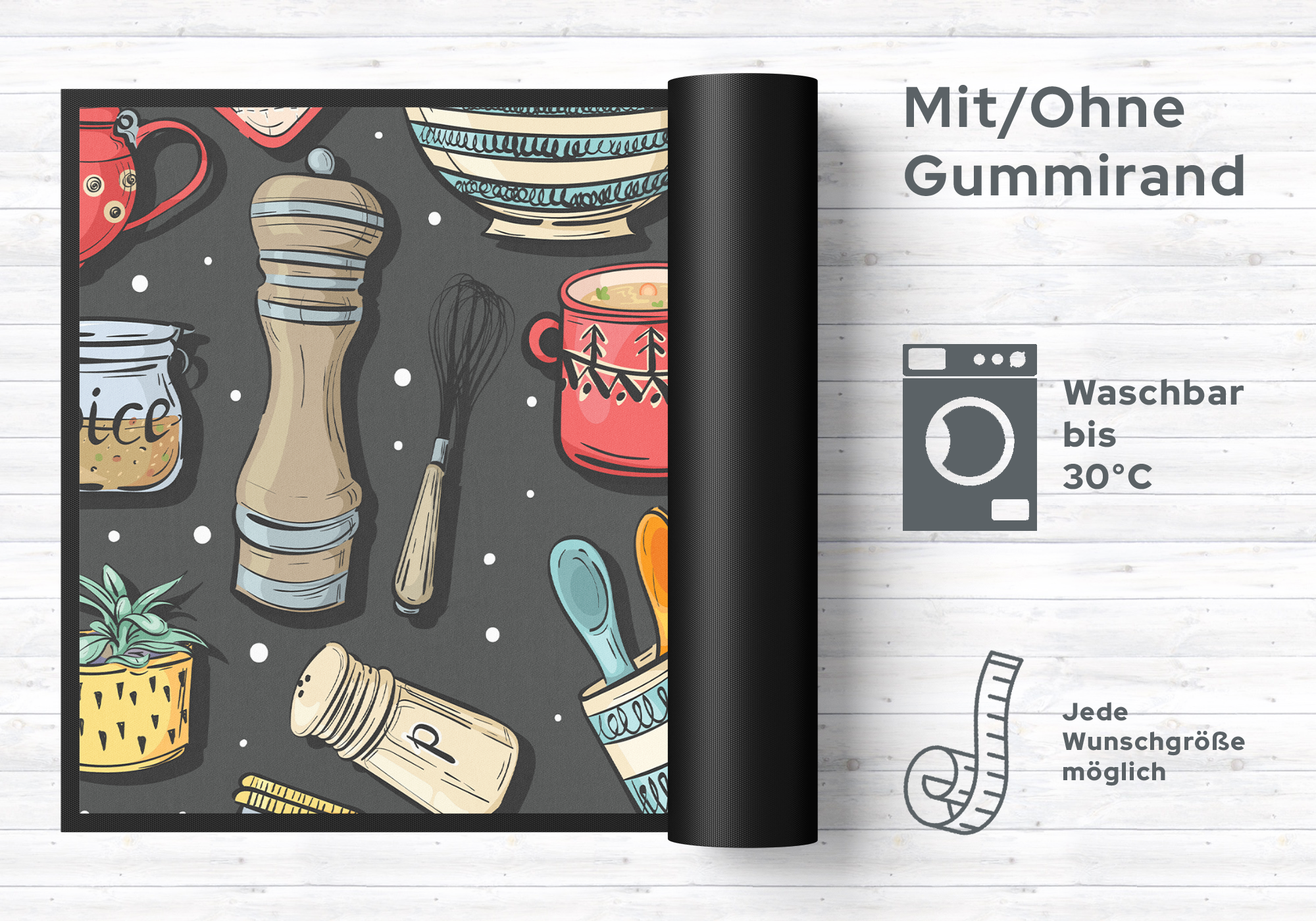 Fussmatte Kochen 10286