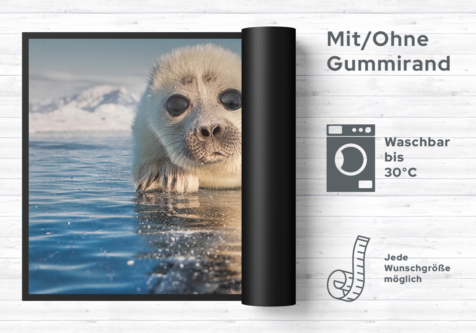 Fussmatte Robbe 10299