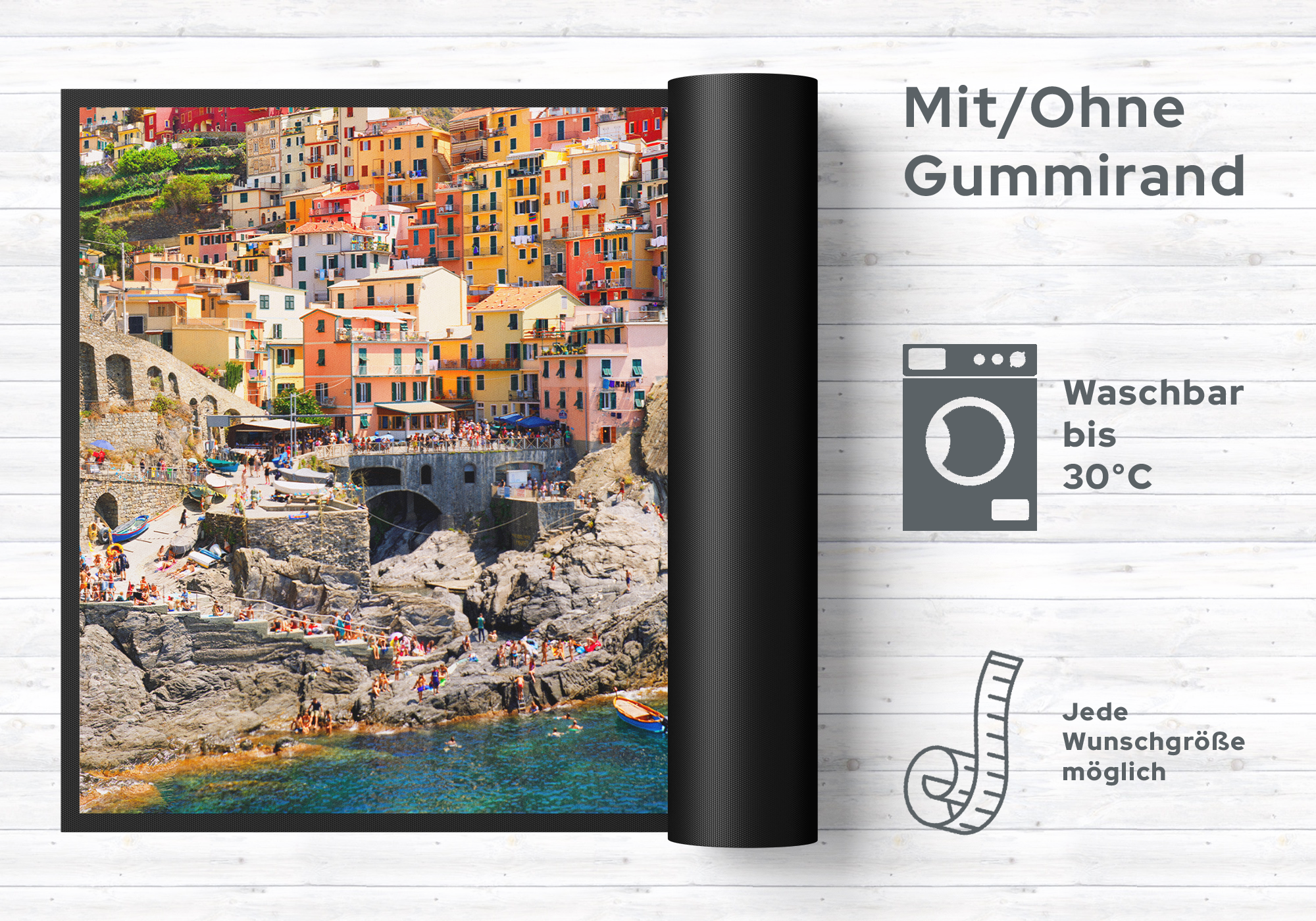 Fussmatte Cinque Terre Italien 10332