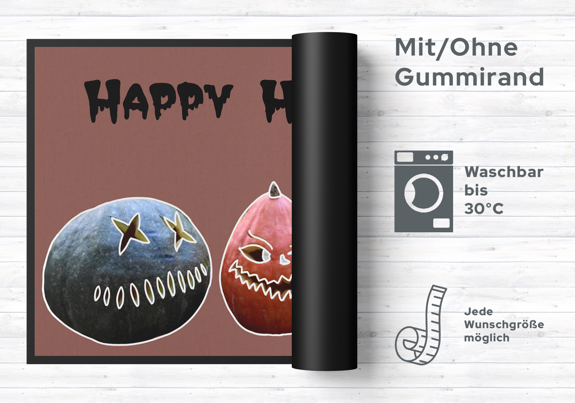 Fussmatte Happy Halloween 10360