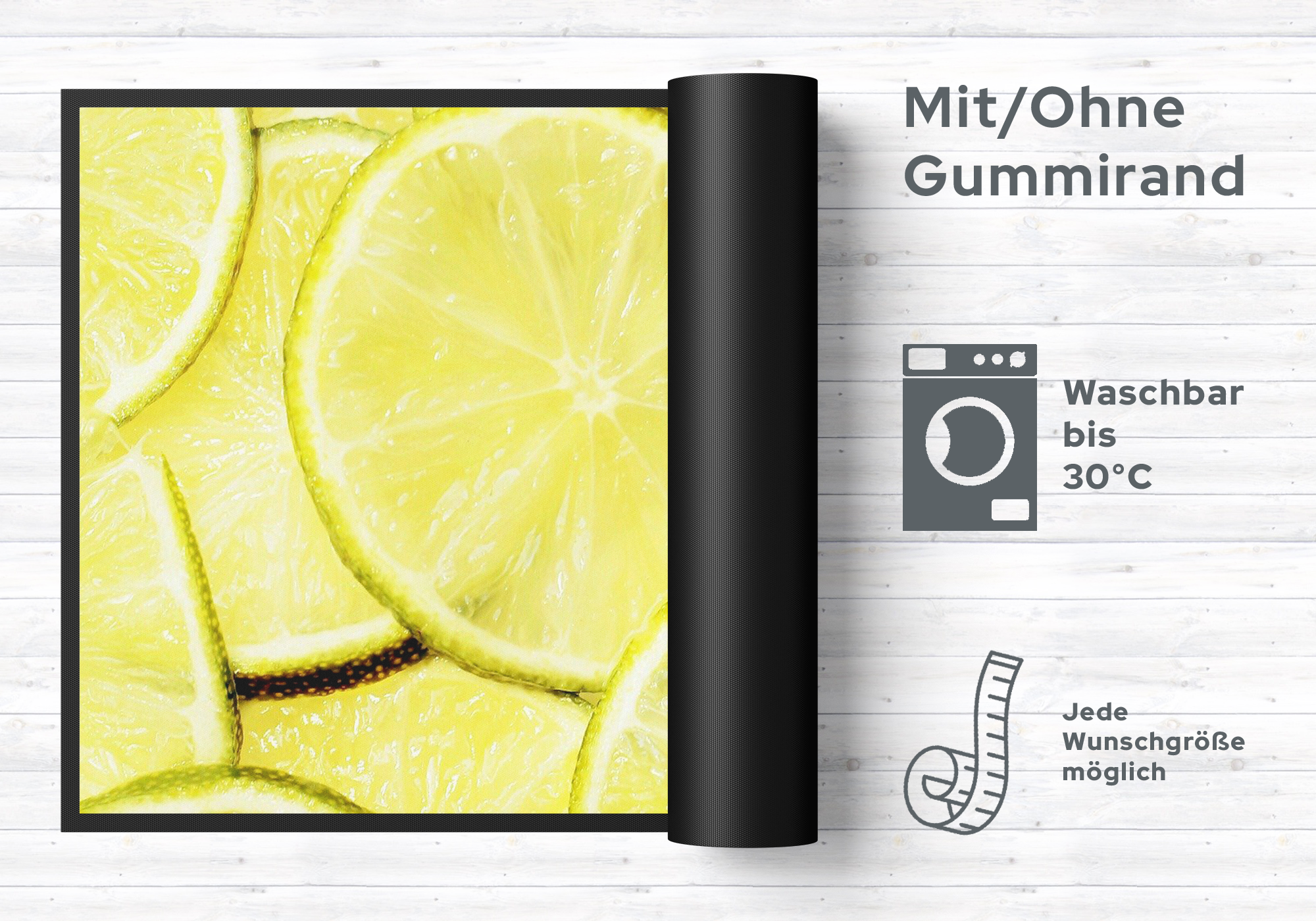 Fussmatte Limette 10370
