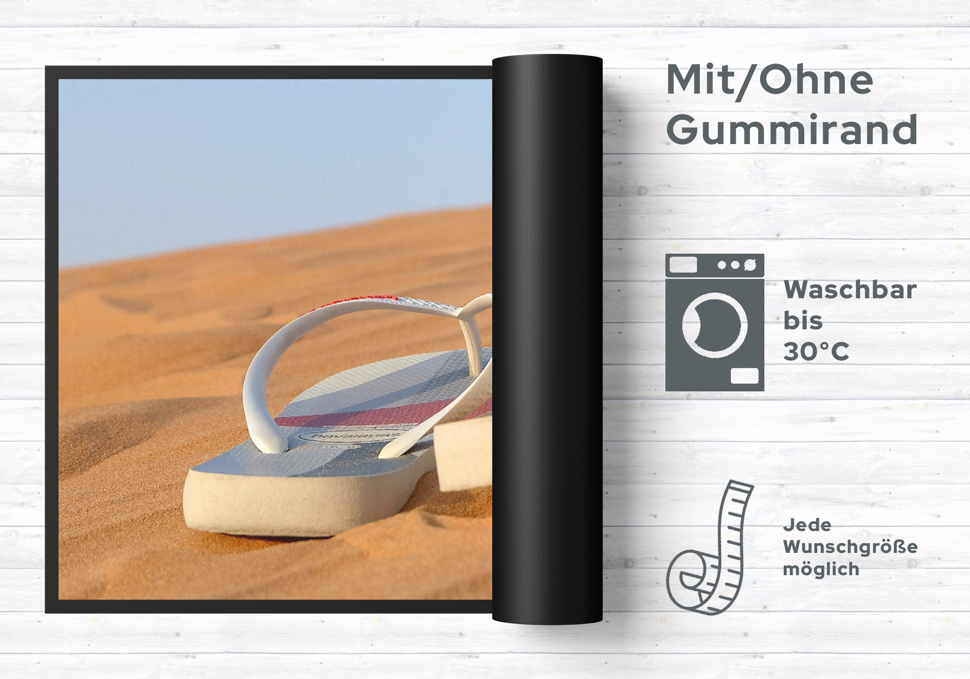 Fussmatte Flip Flops 10399