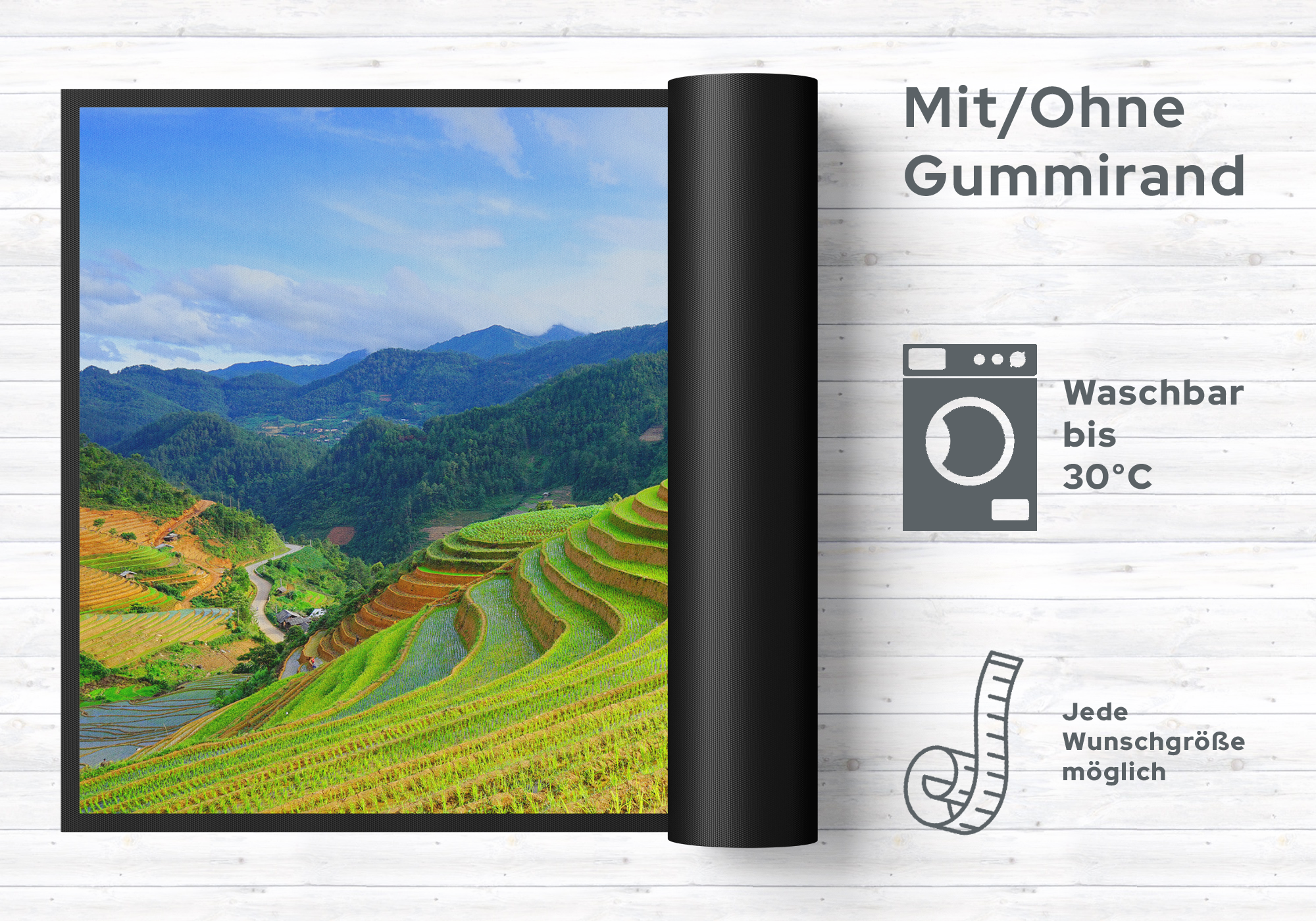 Fussmatte Reisterasse 10411