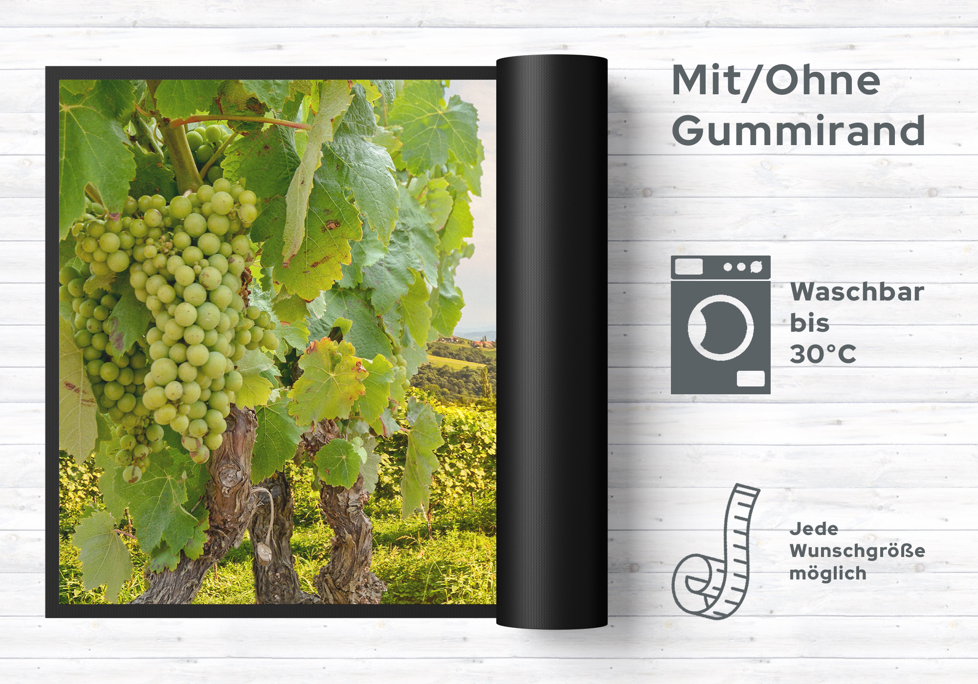 Fussmatte Weinrebe 10414