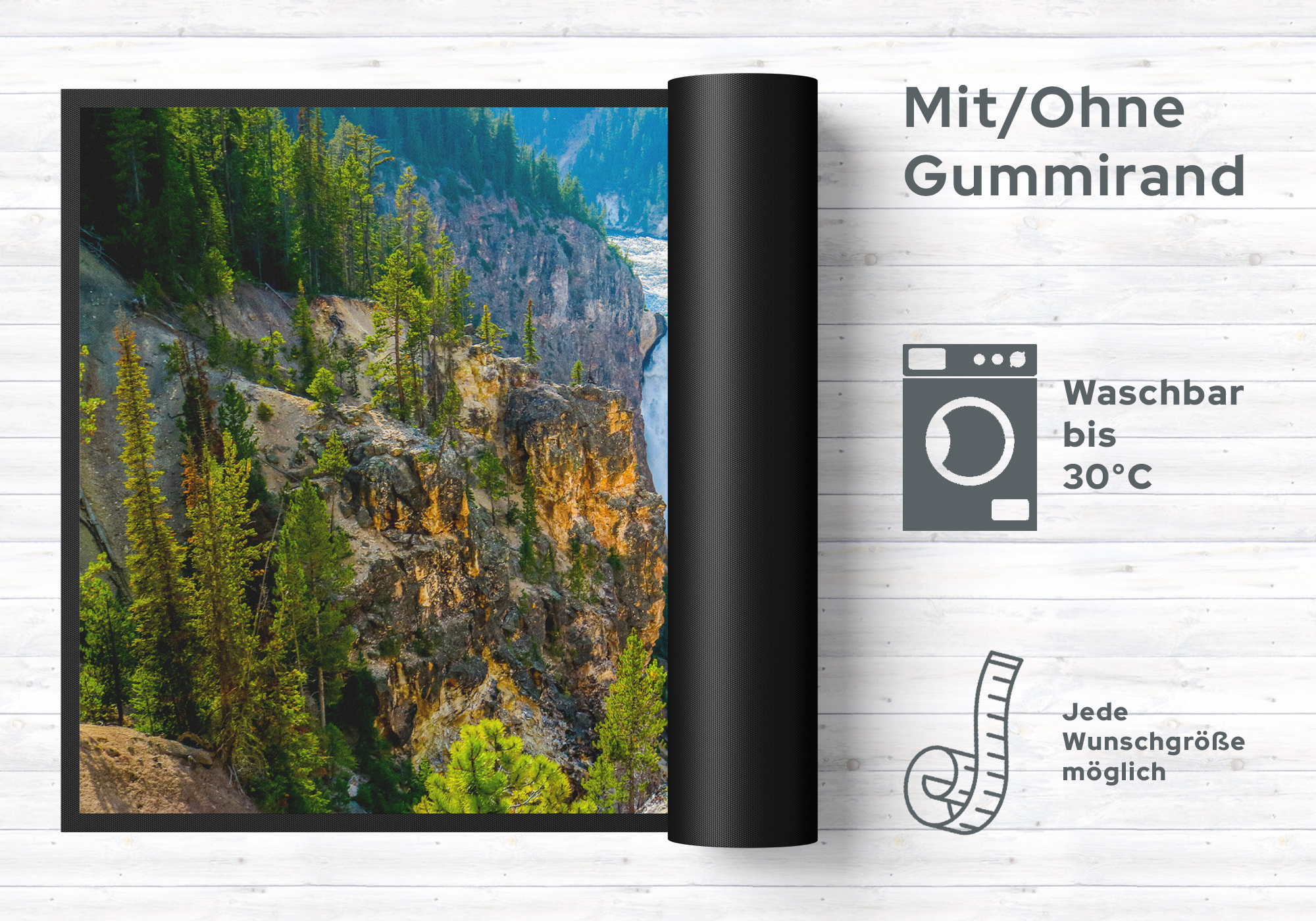 Fussmatte Yellowstone Nationalpark 10418