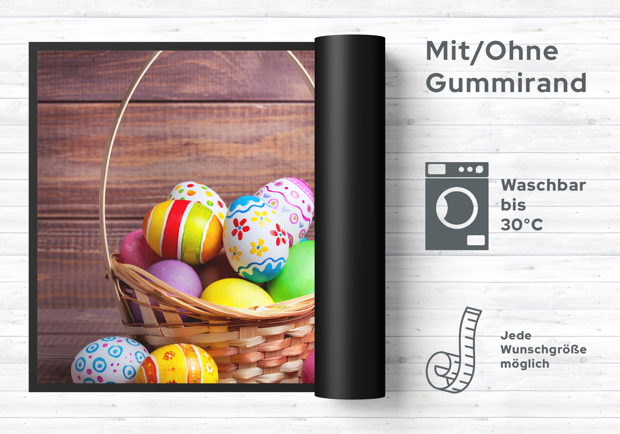 Fussmatte Ostern 10430