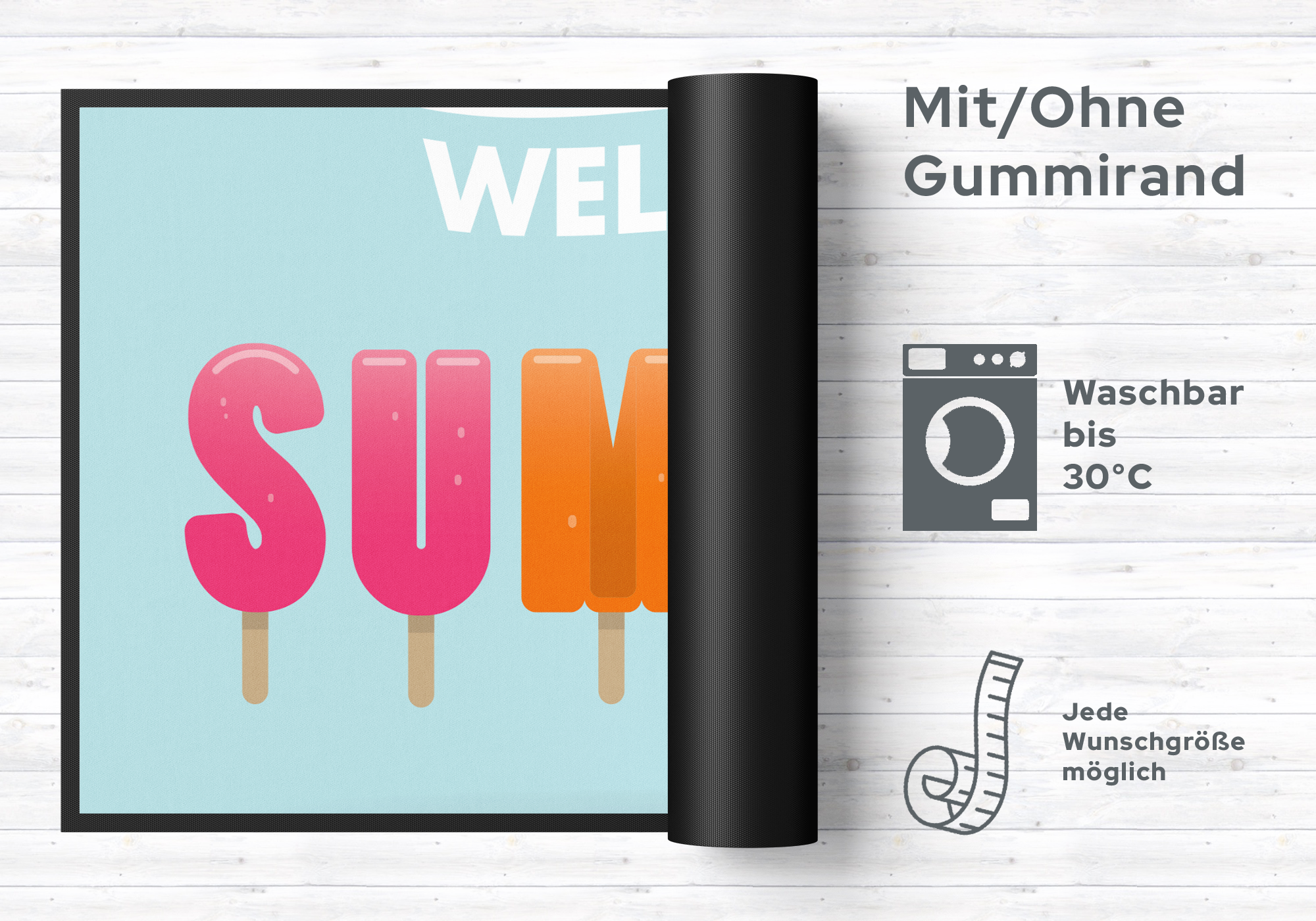 Fussmatte Welcome Summer 10432