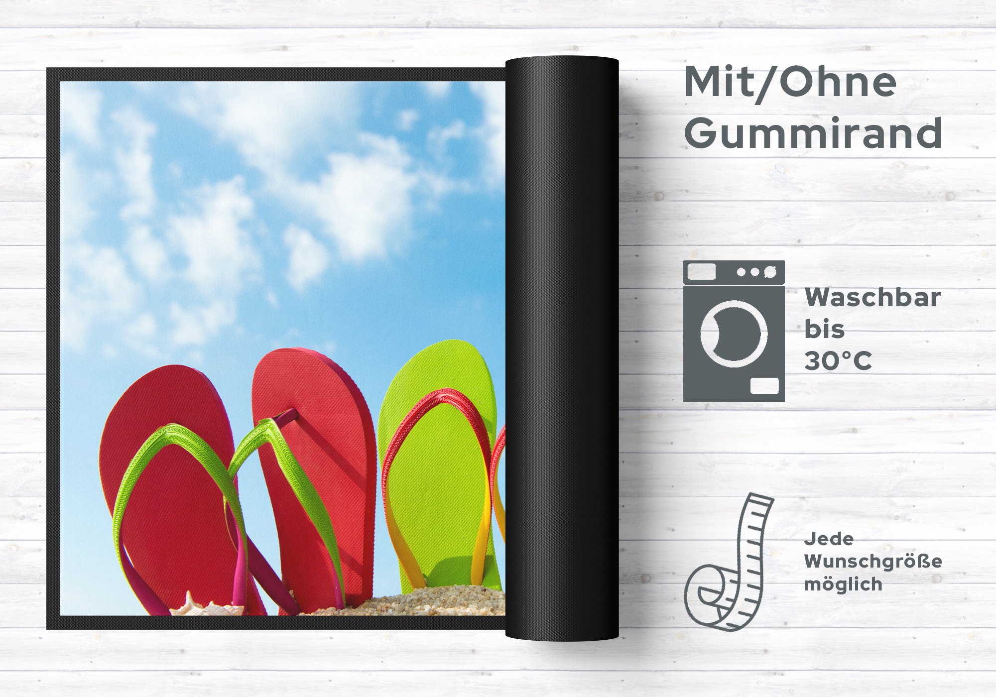 Fussmatte Flip Flops 10433