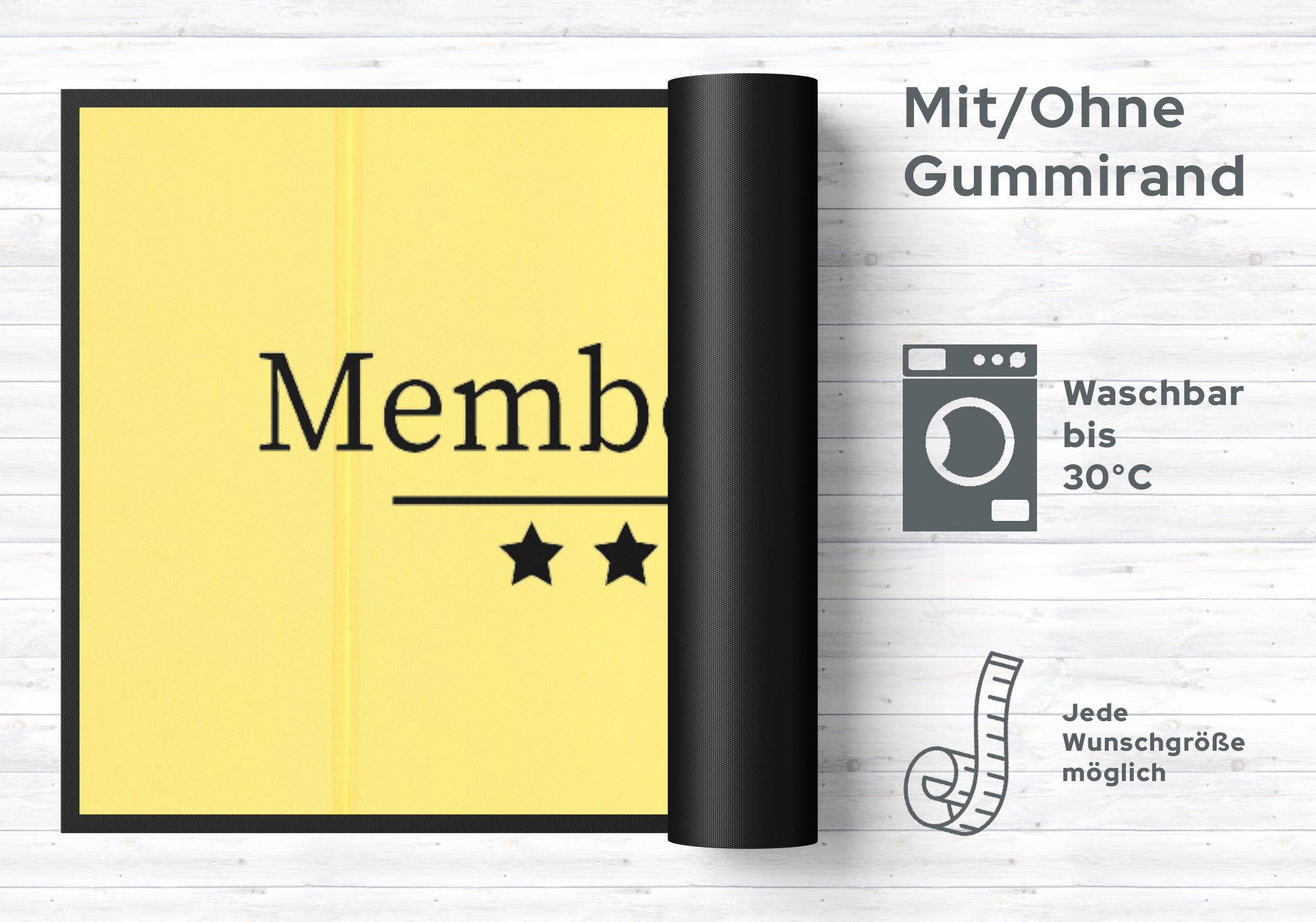 Fussmatte Members Only 10490