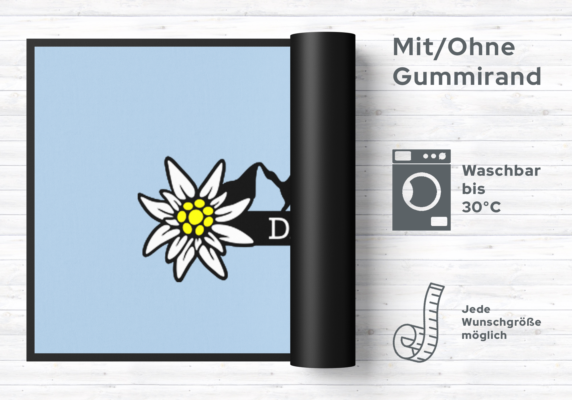 Fussmatte Dahoam 10495