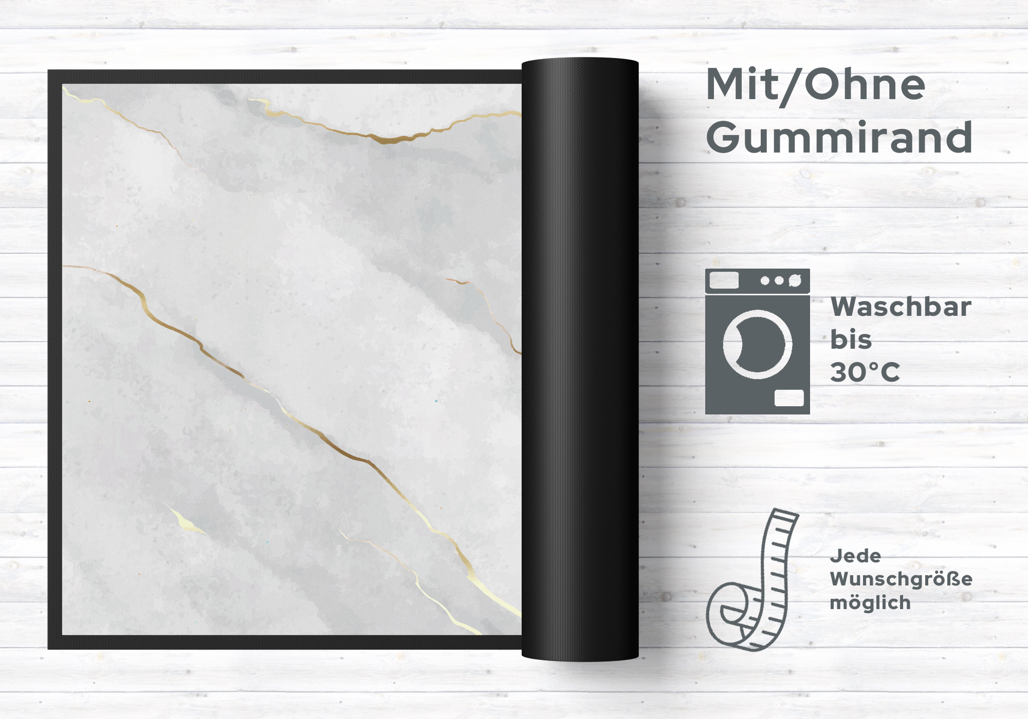 Fussmatte Marmor 10506