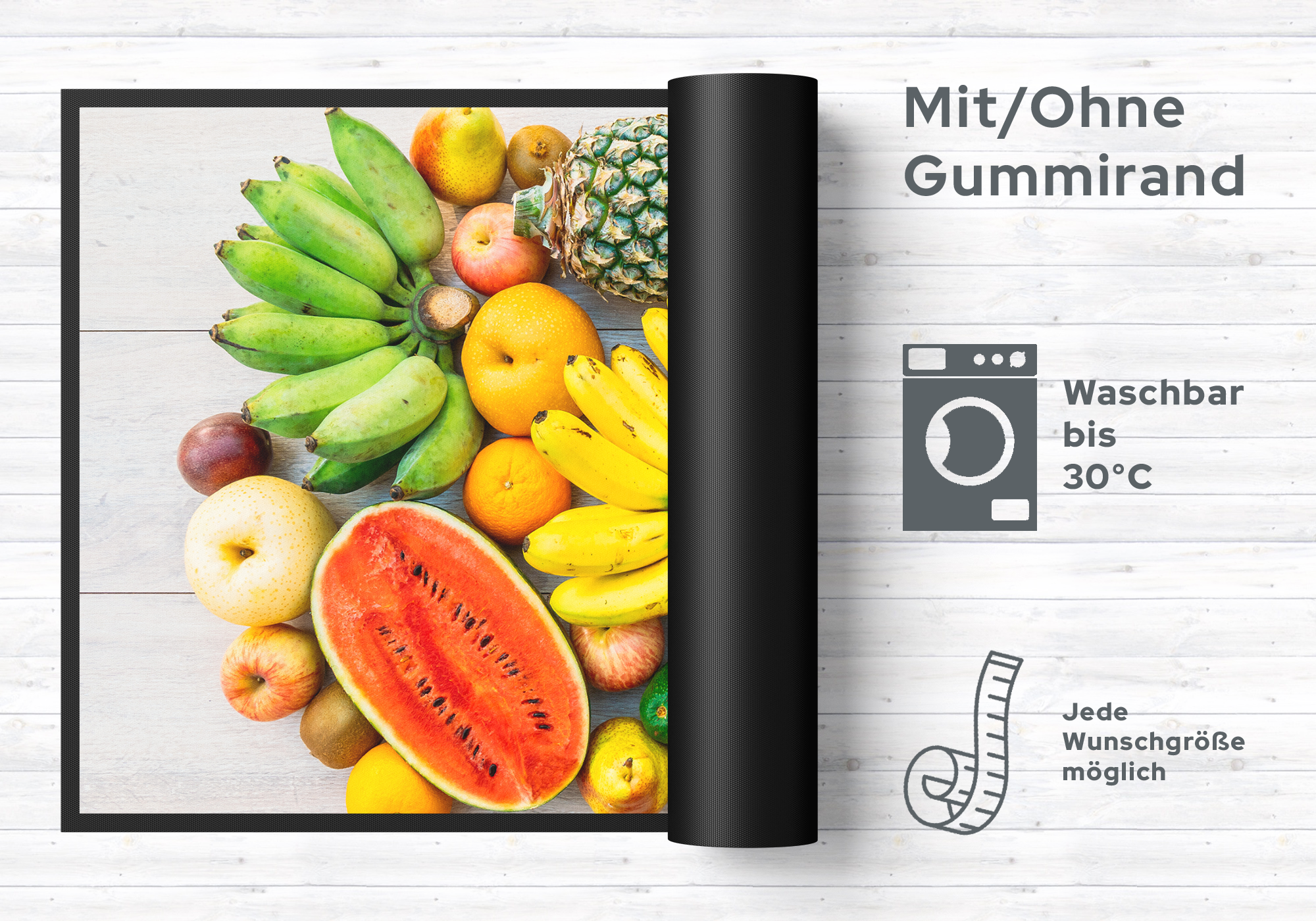 Fussmatte Obst 10524