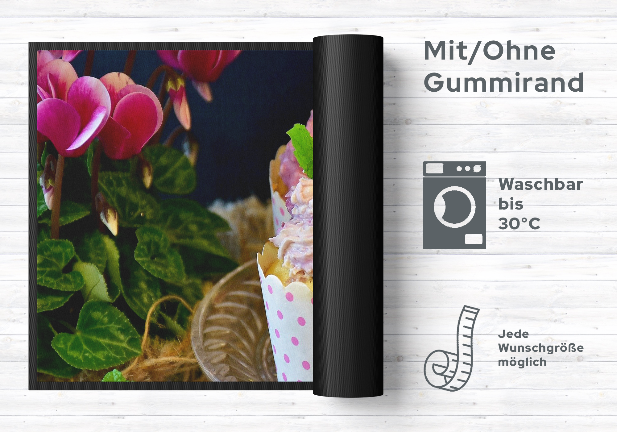 Fussmatte Cupcake 10540