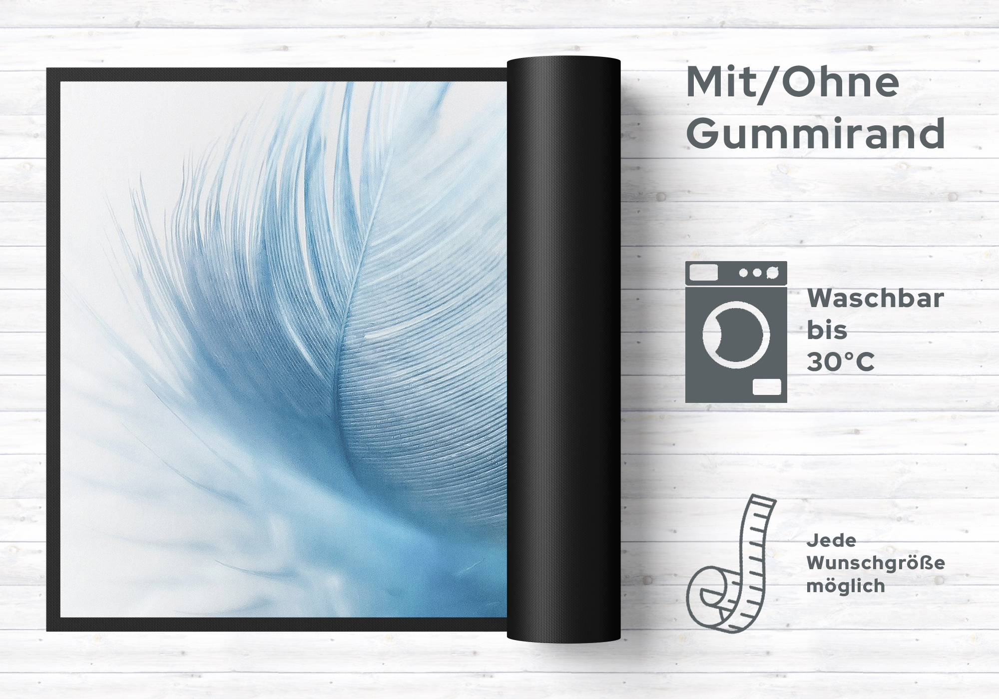 Fussmatte Feder 10554