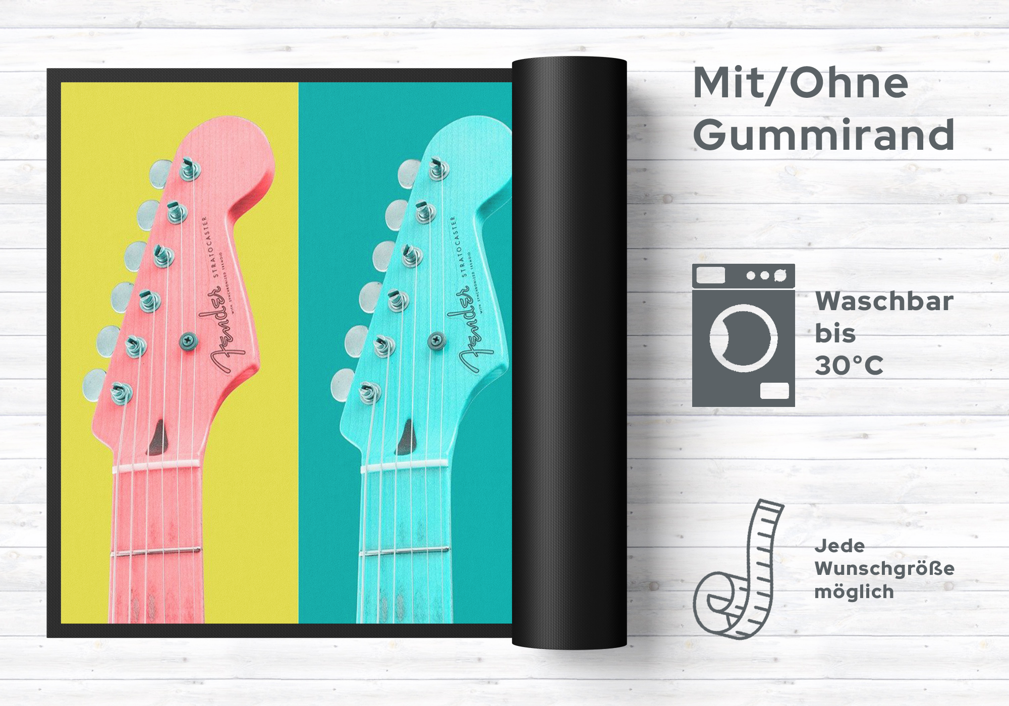 Fussmatte Gitarre 10560