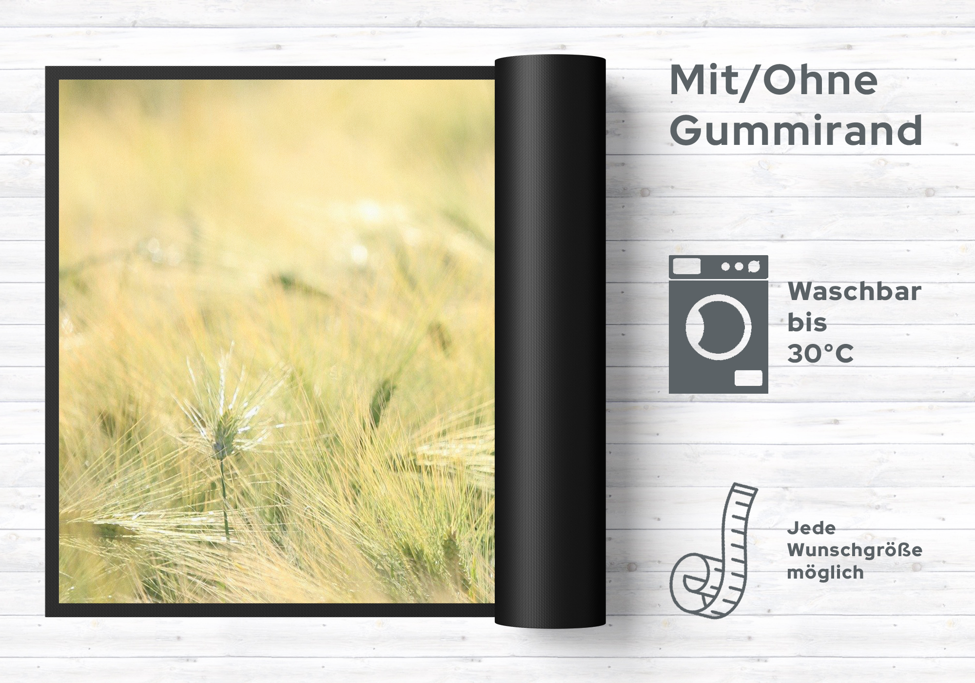 Fussmatte Mohn 10581