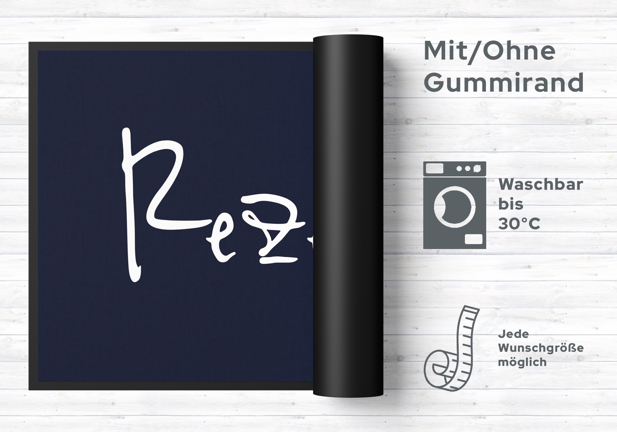 Fussmatte Rezeption 10617