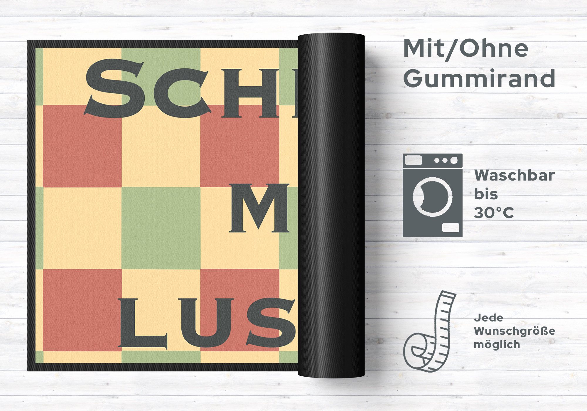 Fussmatte Schluss mit Lustig 10628