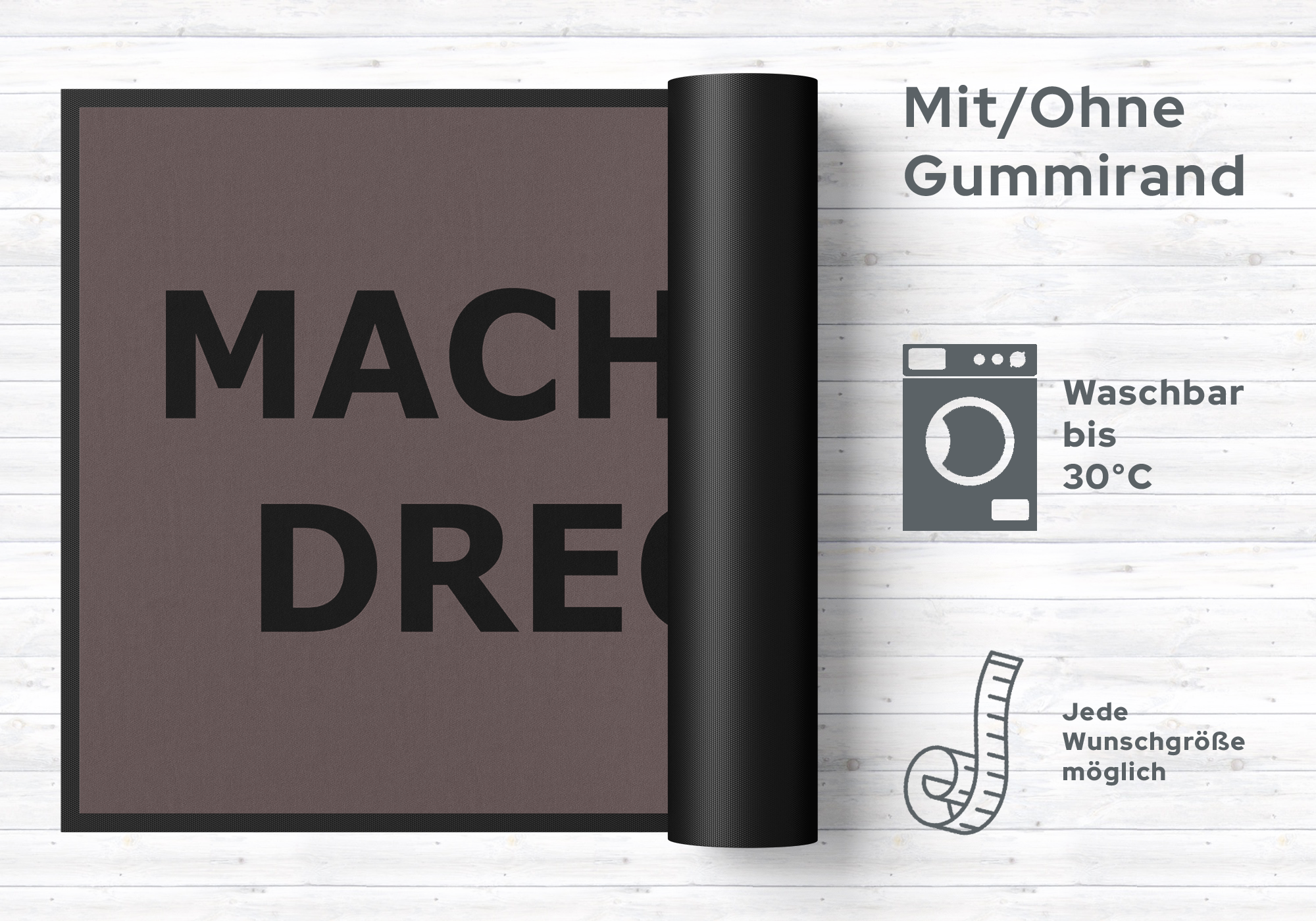 Fussmatte Mach mich dreckig 10629